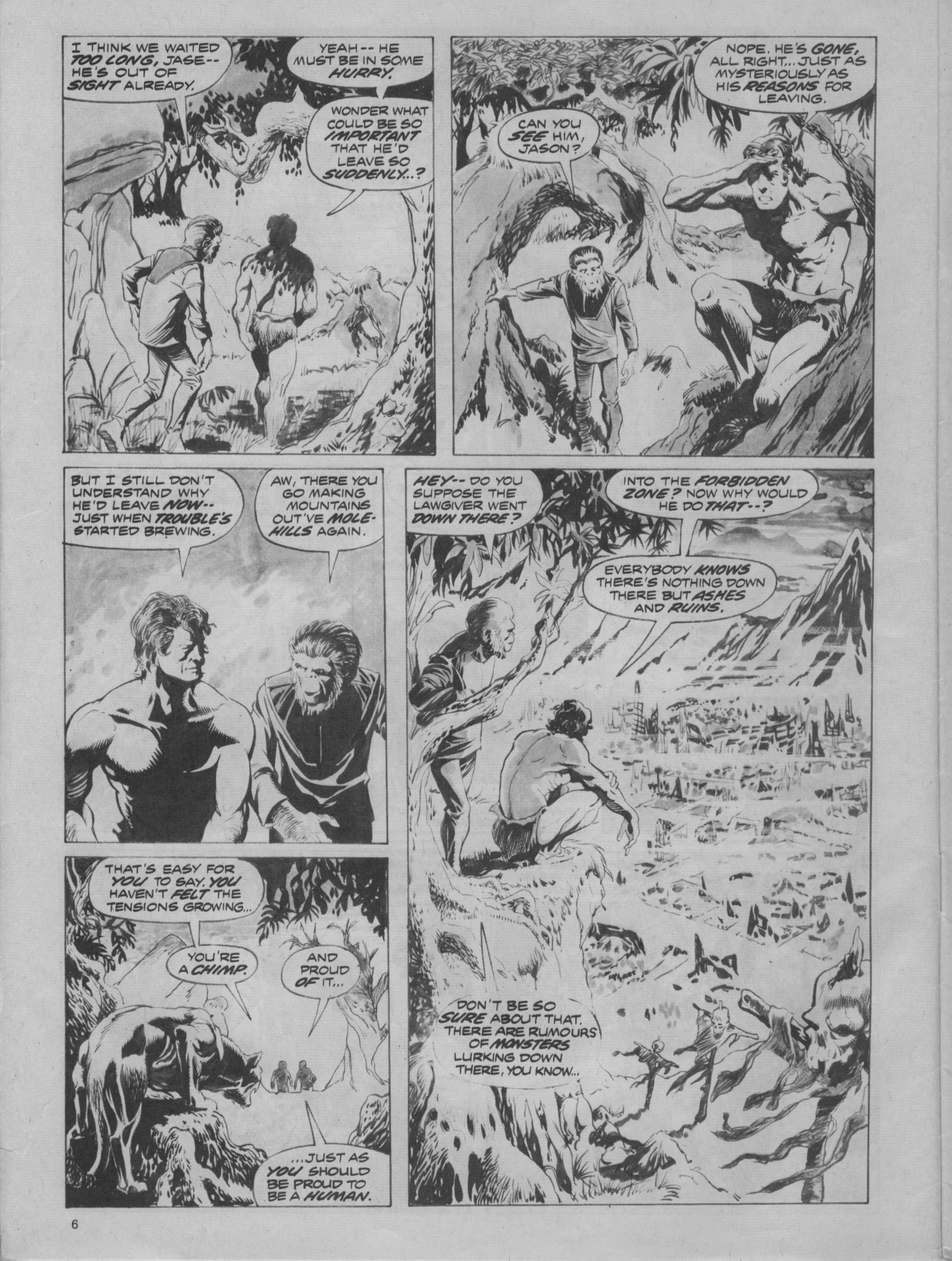 Read online Planet of the Apes (1974) comic -  Issue #12 - 6