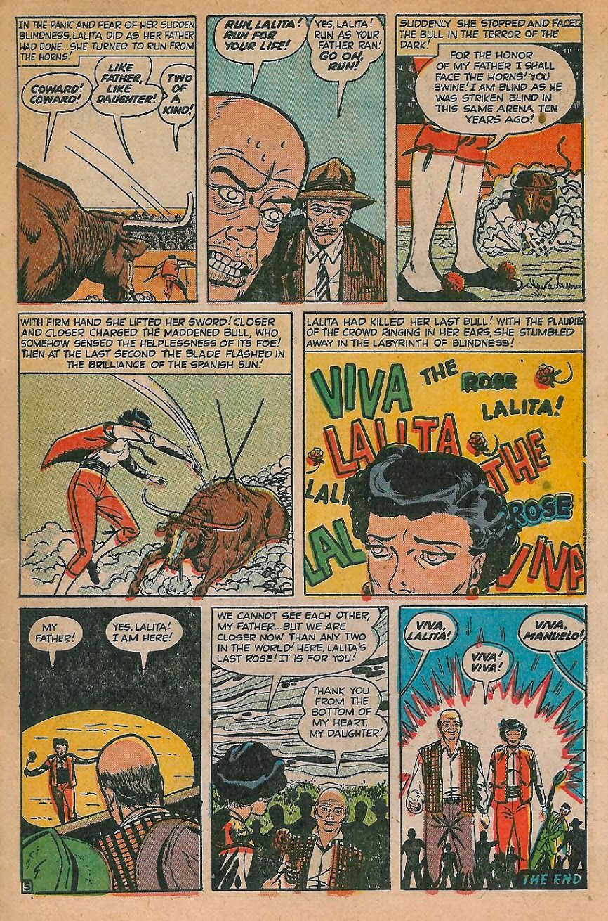 Read online Girl Comics (1949) comic -  Issue #6 - 7