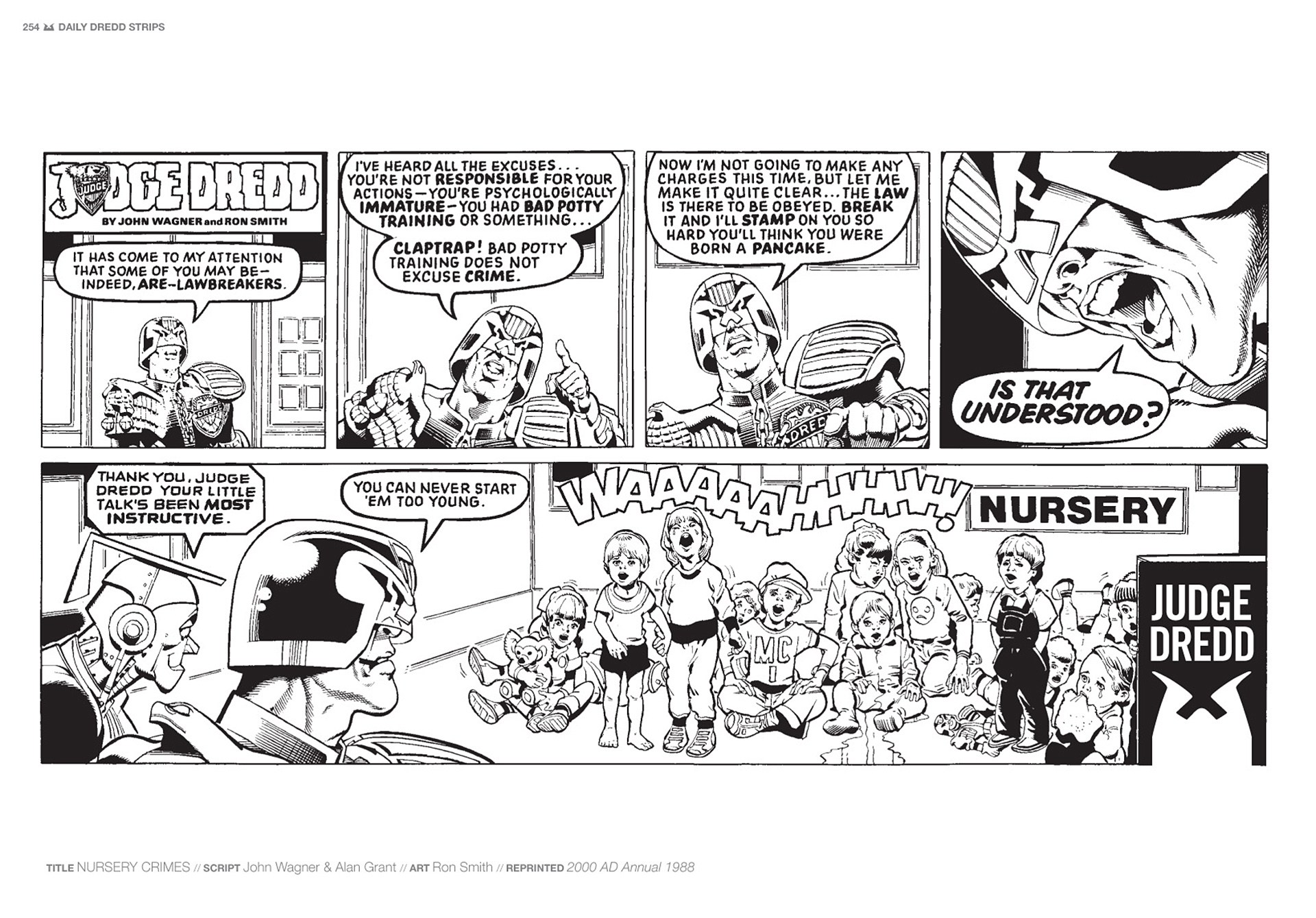 Read online Judge Dredd: The Daily Dredds comic -  Issue # TPB 1 - 257