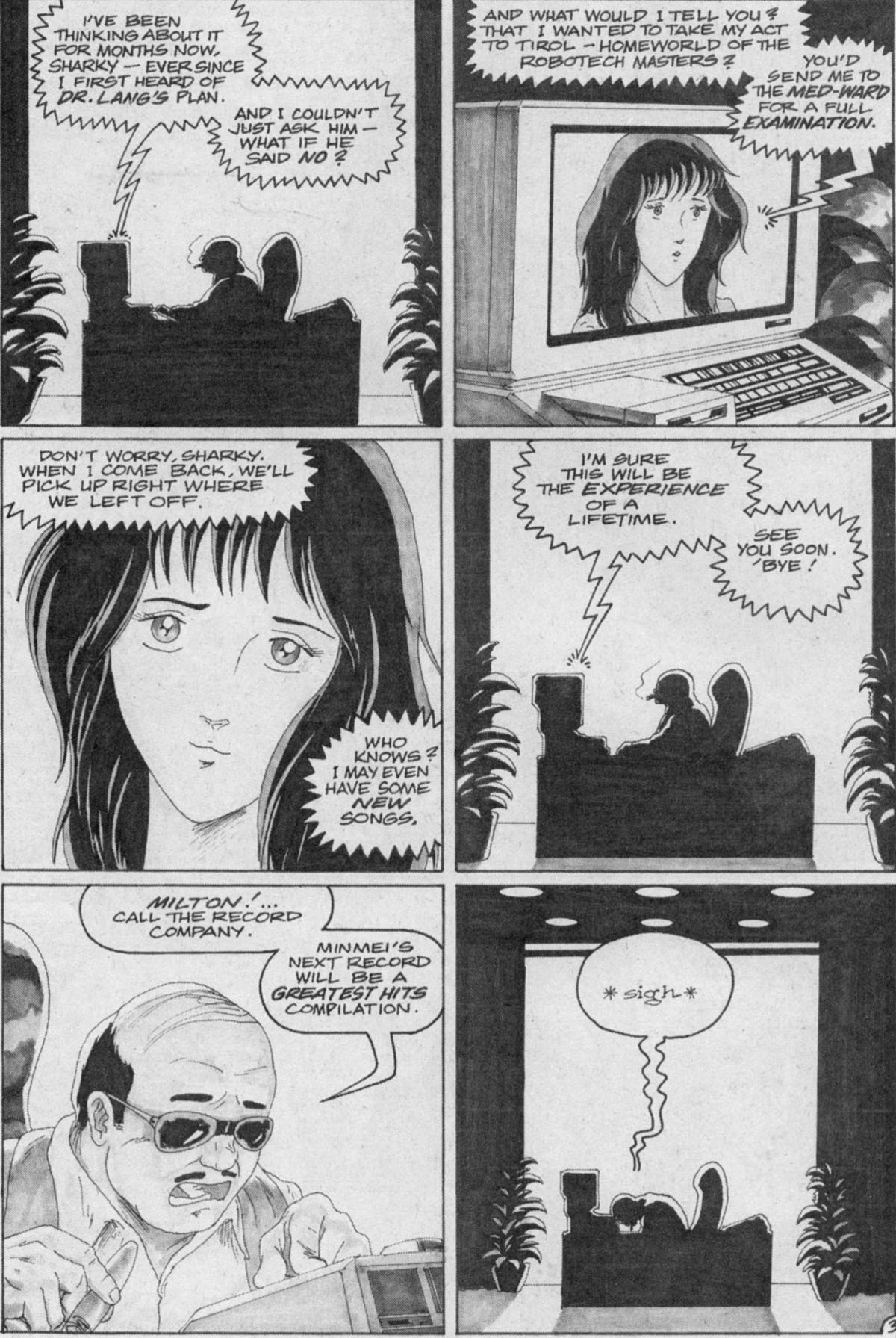 Read online Robotech II: The Sentinels - The Marriage of Rick Hunter and Lisa Hayes comic -  Issue # TPB 3 - 38