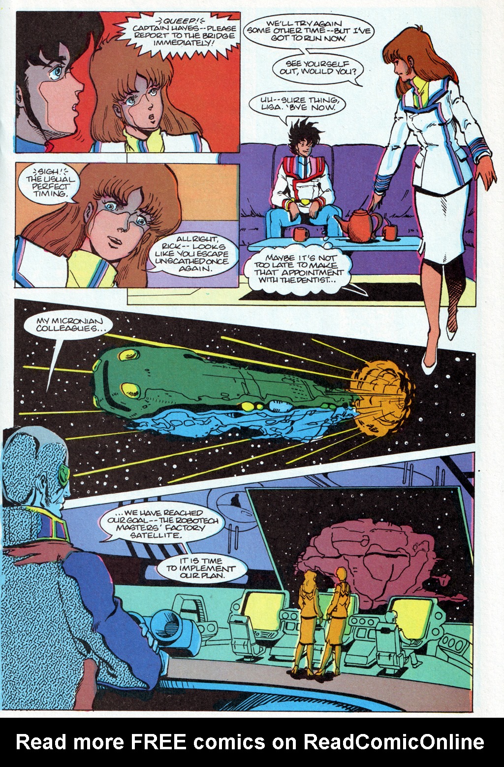 Read online Robotech The Macross Saga comic -  Issue #30 - 14