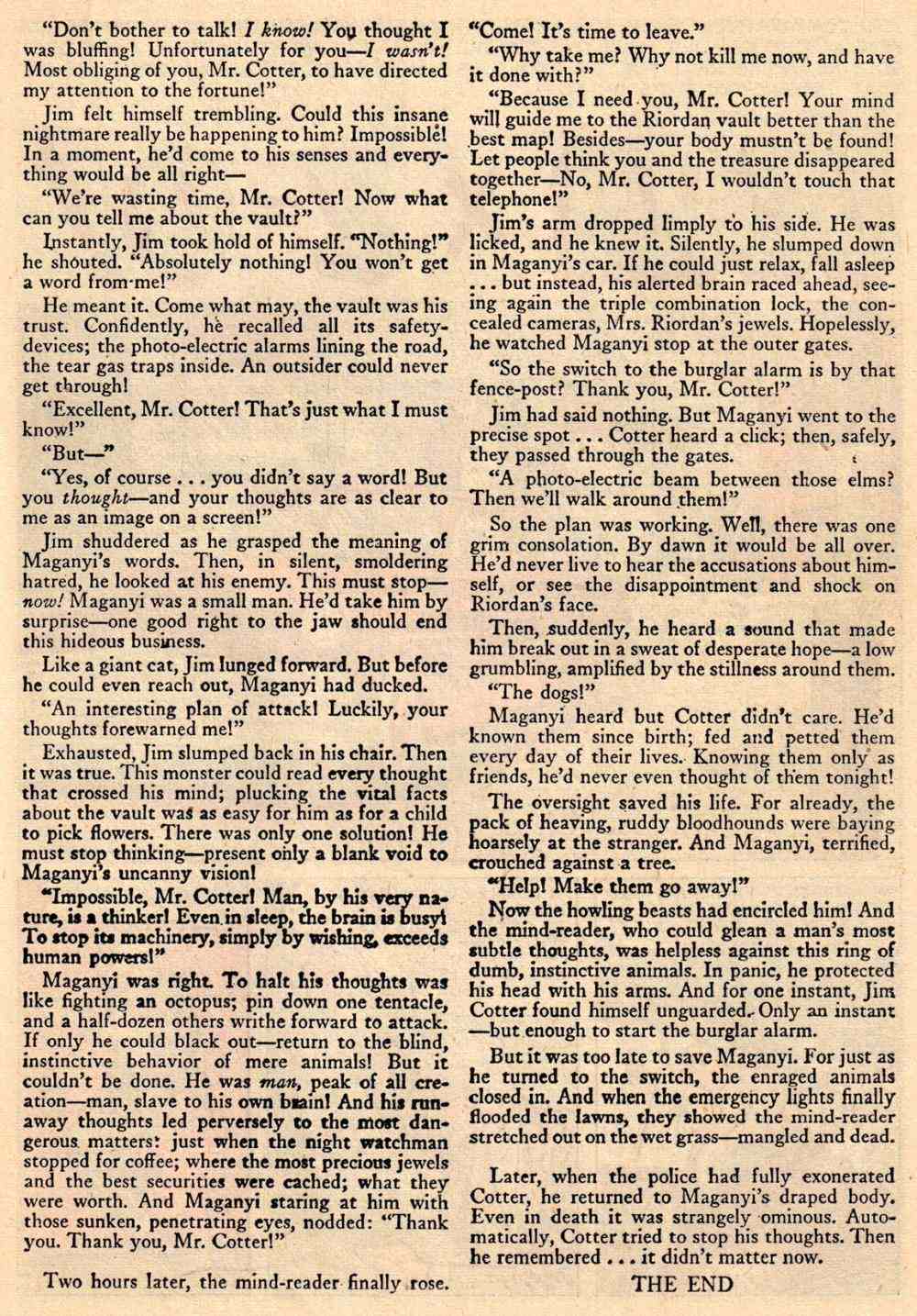 Read online Weird Thrillers comic -  Issue #3 - 20