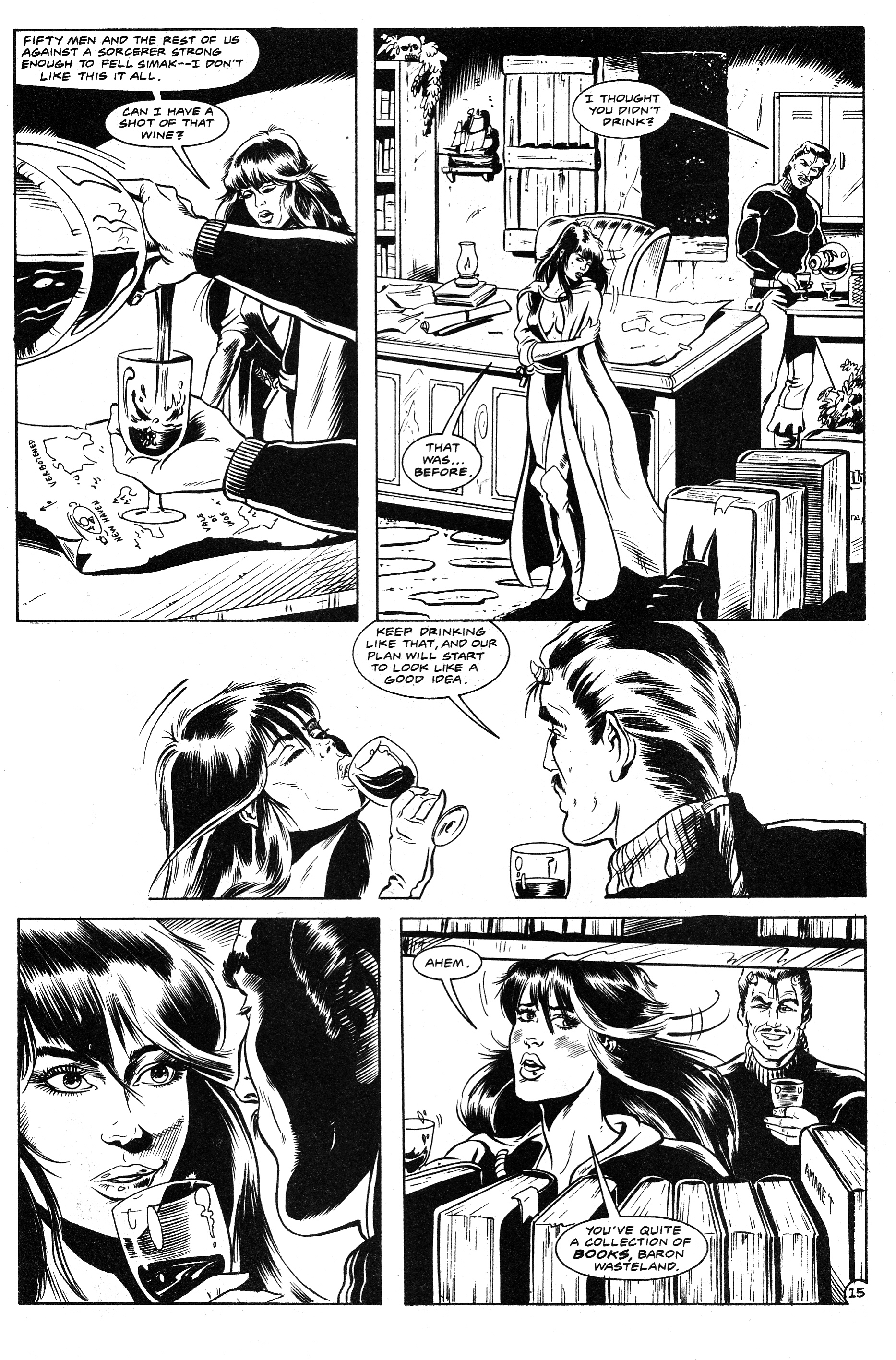 Read online Ex-Mutants: The Shattered Earth Chronicles comic -  Issue #9 - 17