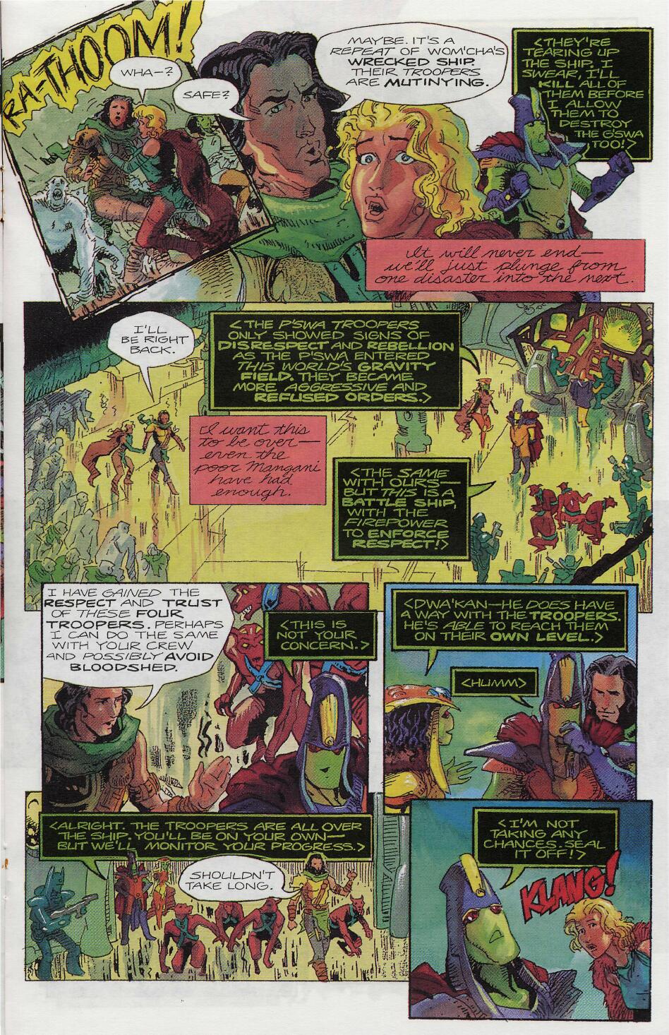 Read online Tarzan the Warrior comic -  Issue #4 - 17