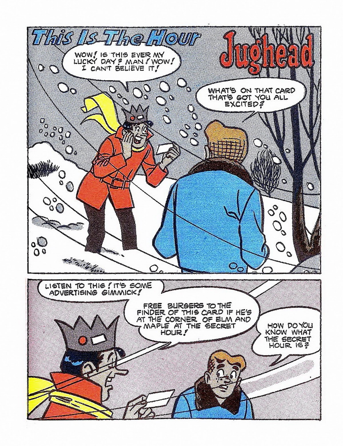 Read online Archie's Double Digest Magazine comic -  Issue #45 - 169