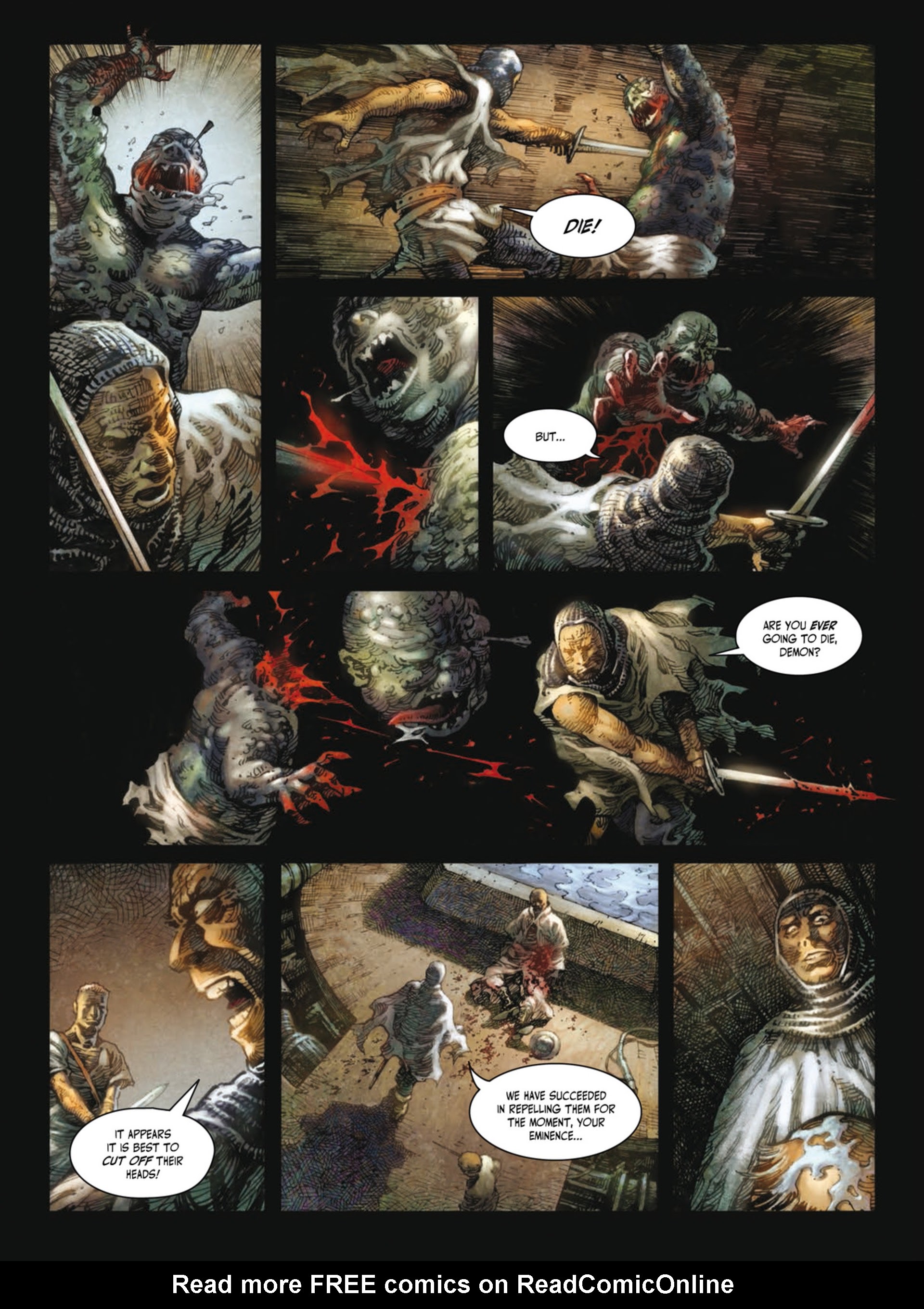 Read online Crusades comic -  Issue #2 - 9
