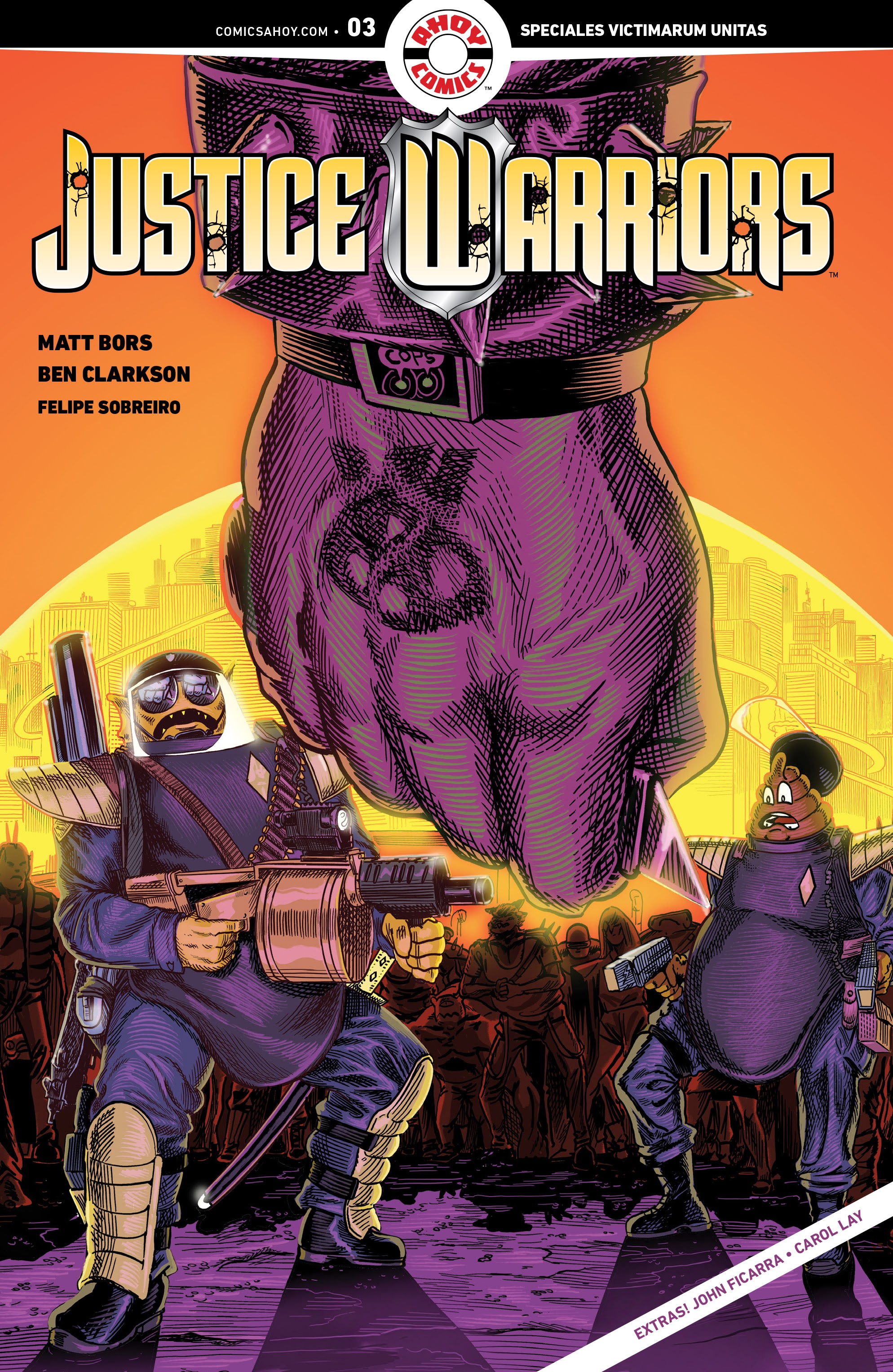 Read online Justice Warriors comic -  Issue #3 - 1