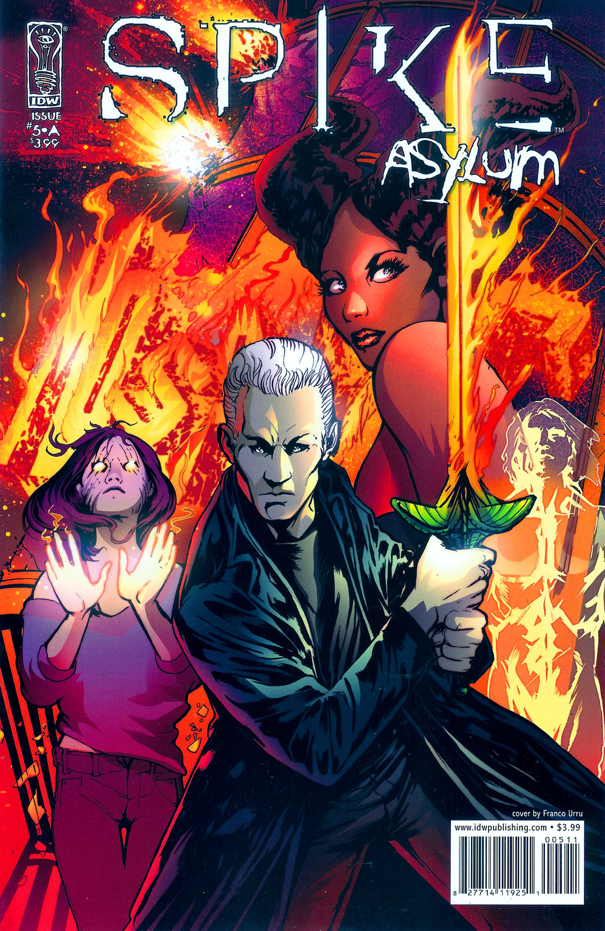 Read online Spike: Asylum comic -  Issue #5 - 1