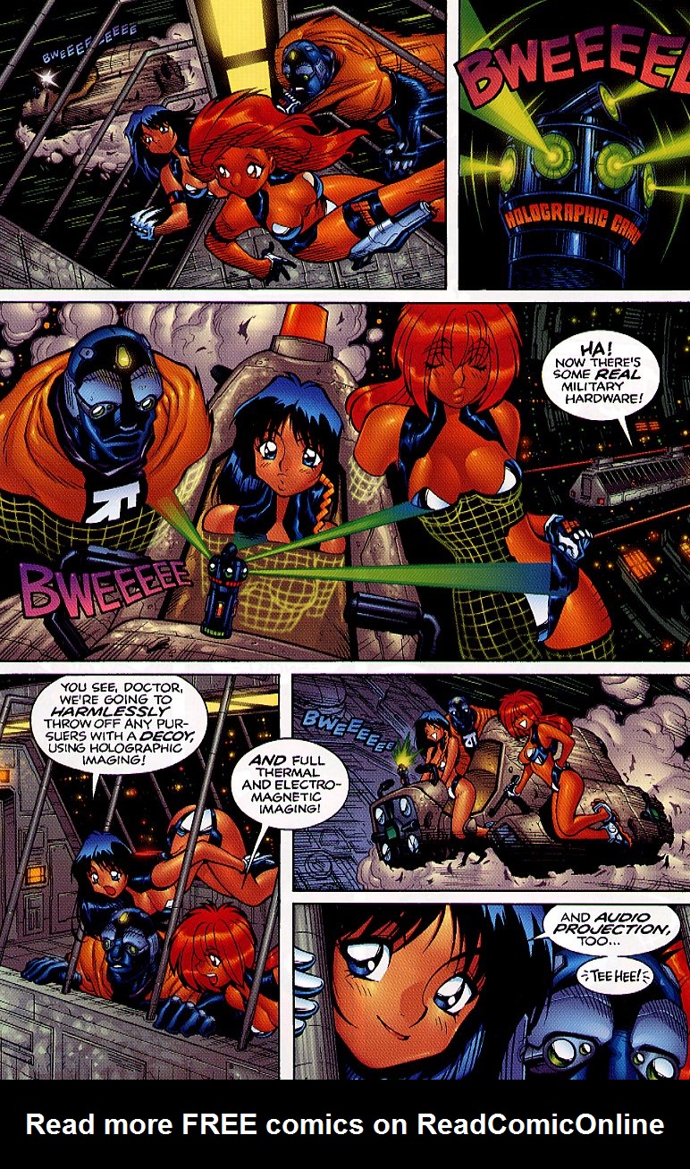 Read online Dirty Pair: Start the Violence comic -  Issue # Full - 15