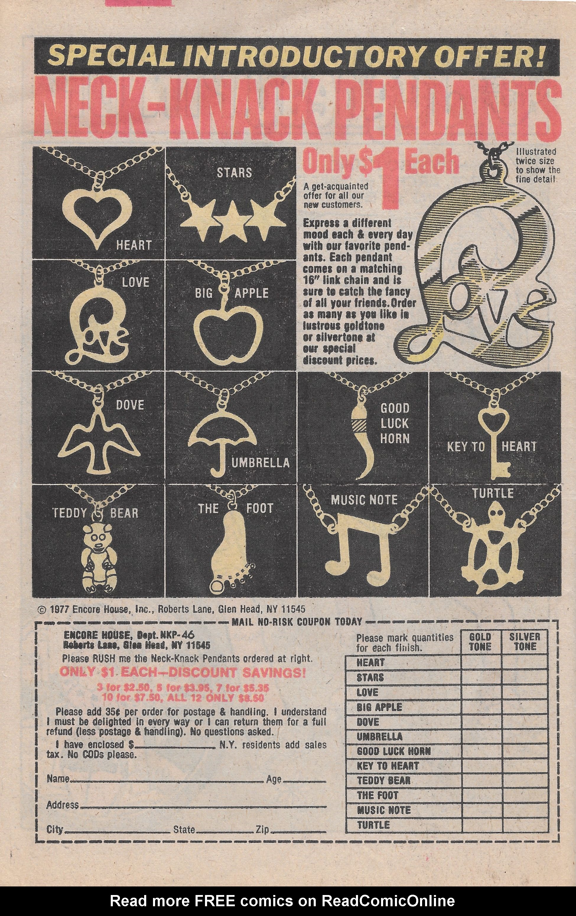 Read online Jughead's Jokes comic -  Issue #66 - 34