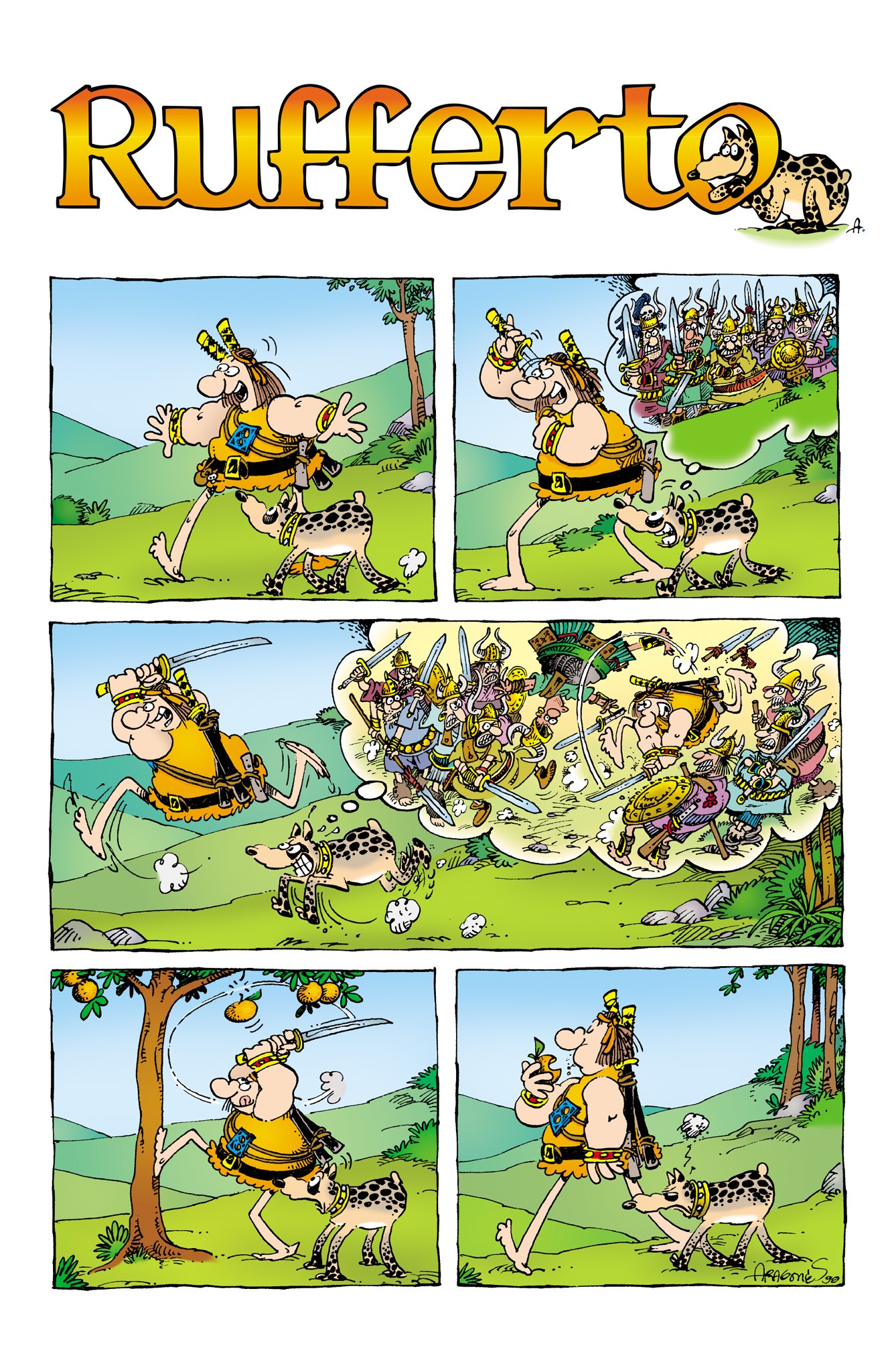 Read online Sergio Aragonés' Groo: Mightier Than the Sword comic -  Issue # _TPB - 107