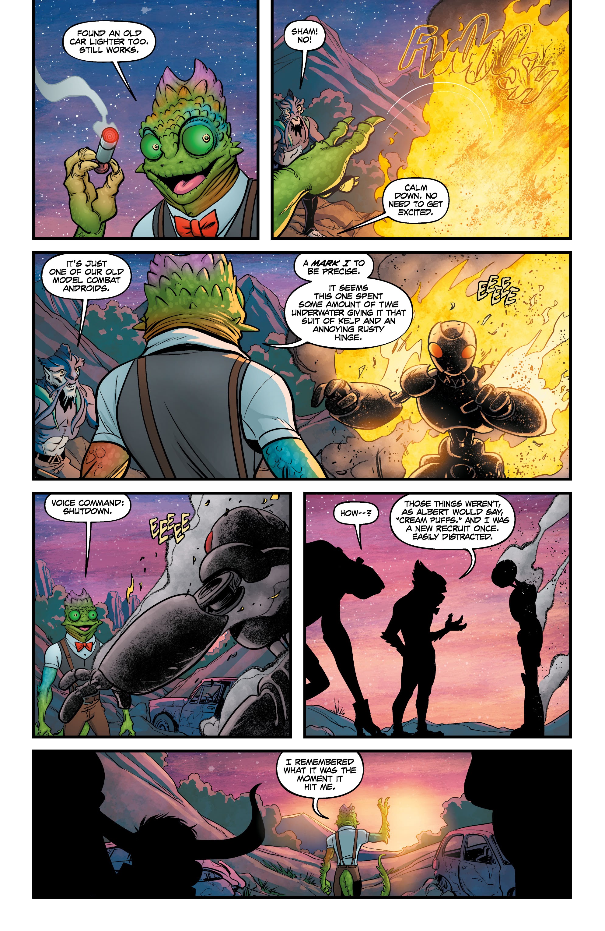 Read online Alter Nation: They Hide Hybrids comic -  Issue # TPB - 66