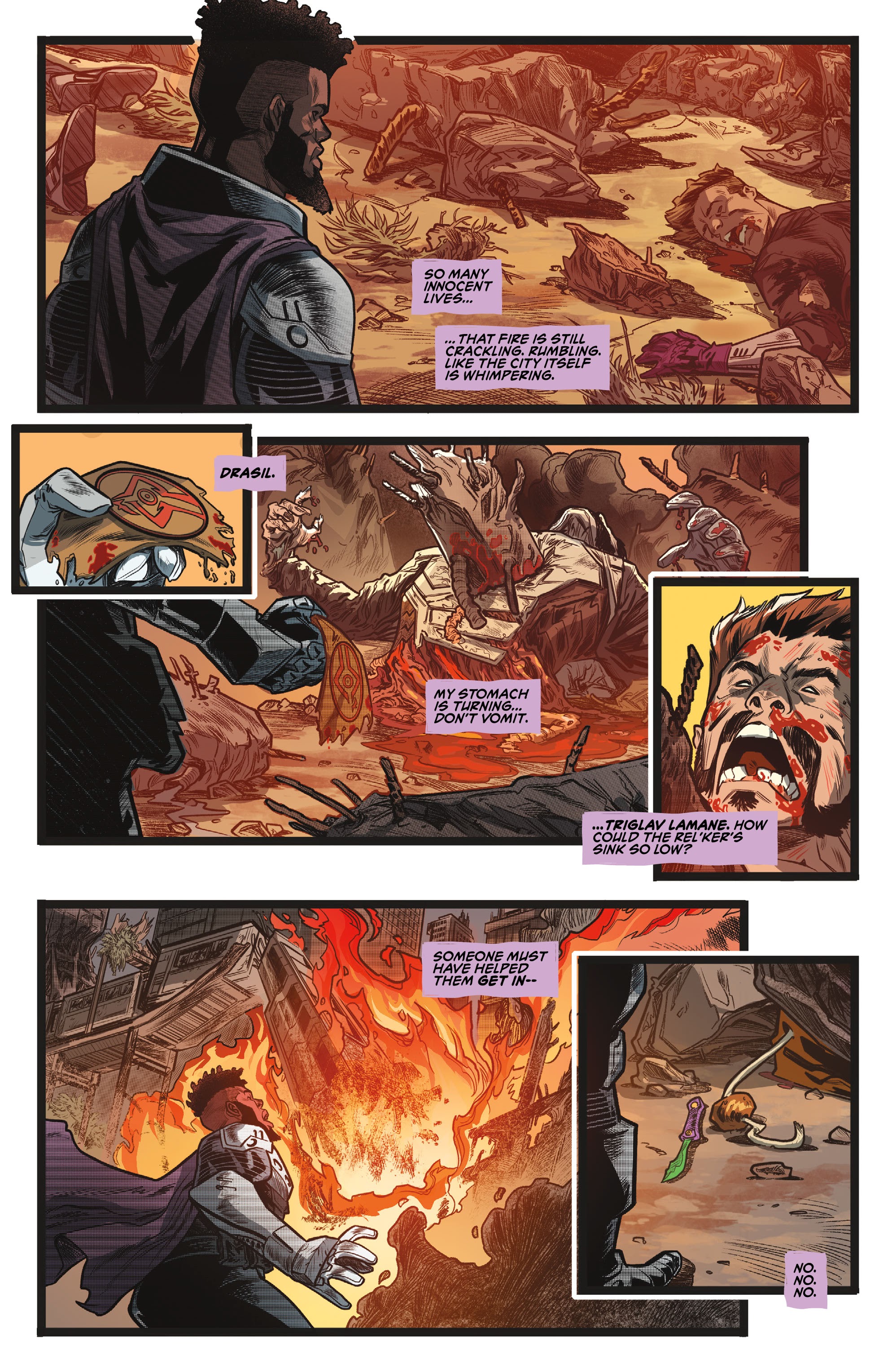 Read online No One's Rose comic -  Issue #5 - 6