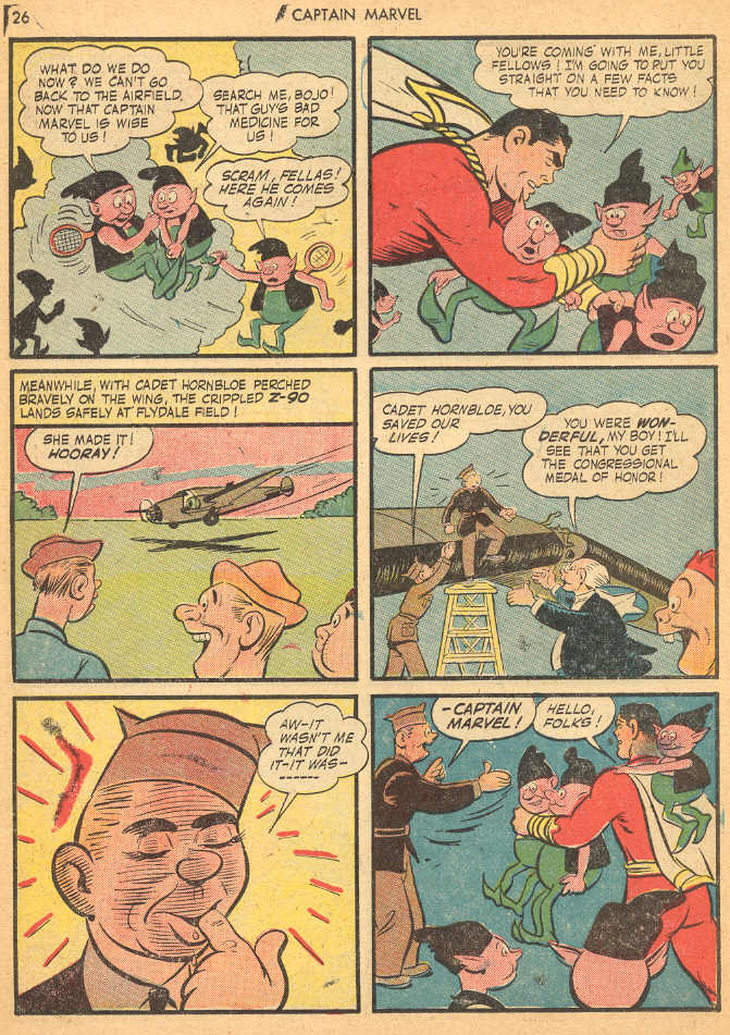Read online Captain Marvel Adventures comic -  Issue #27 - 26