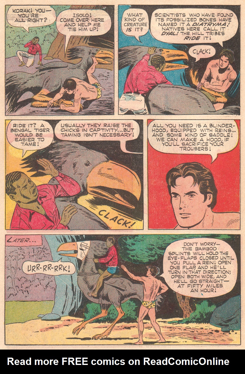 Read online Korak, Son of Tarzan (1964) comic -  Issue #17 - 14