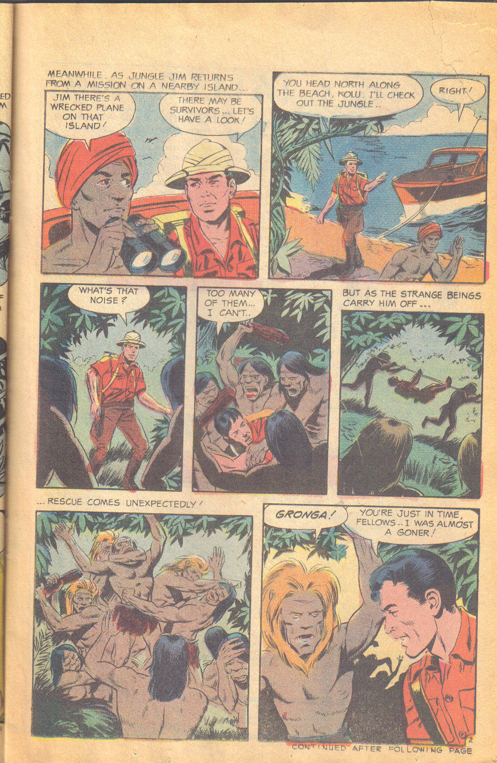 Read online Jungle Jim (1969) comic -  Issue #22 - 14