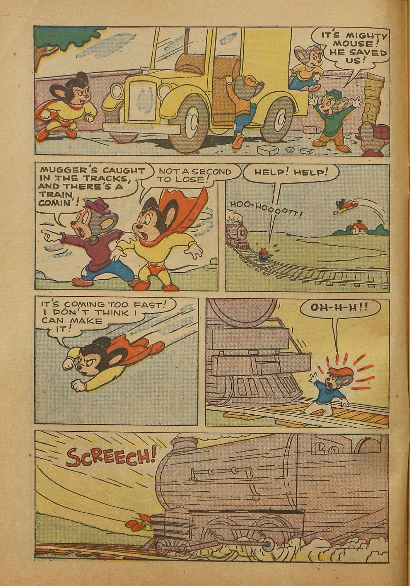 Read online Paul Terry's Mighty Mouse Comics comic -  Issue #40 - 16