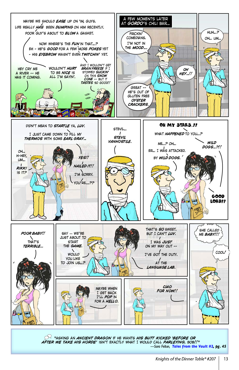 Read online Knights of the Dinner Table comic -  Issue #207 - 15