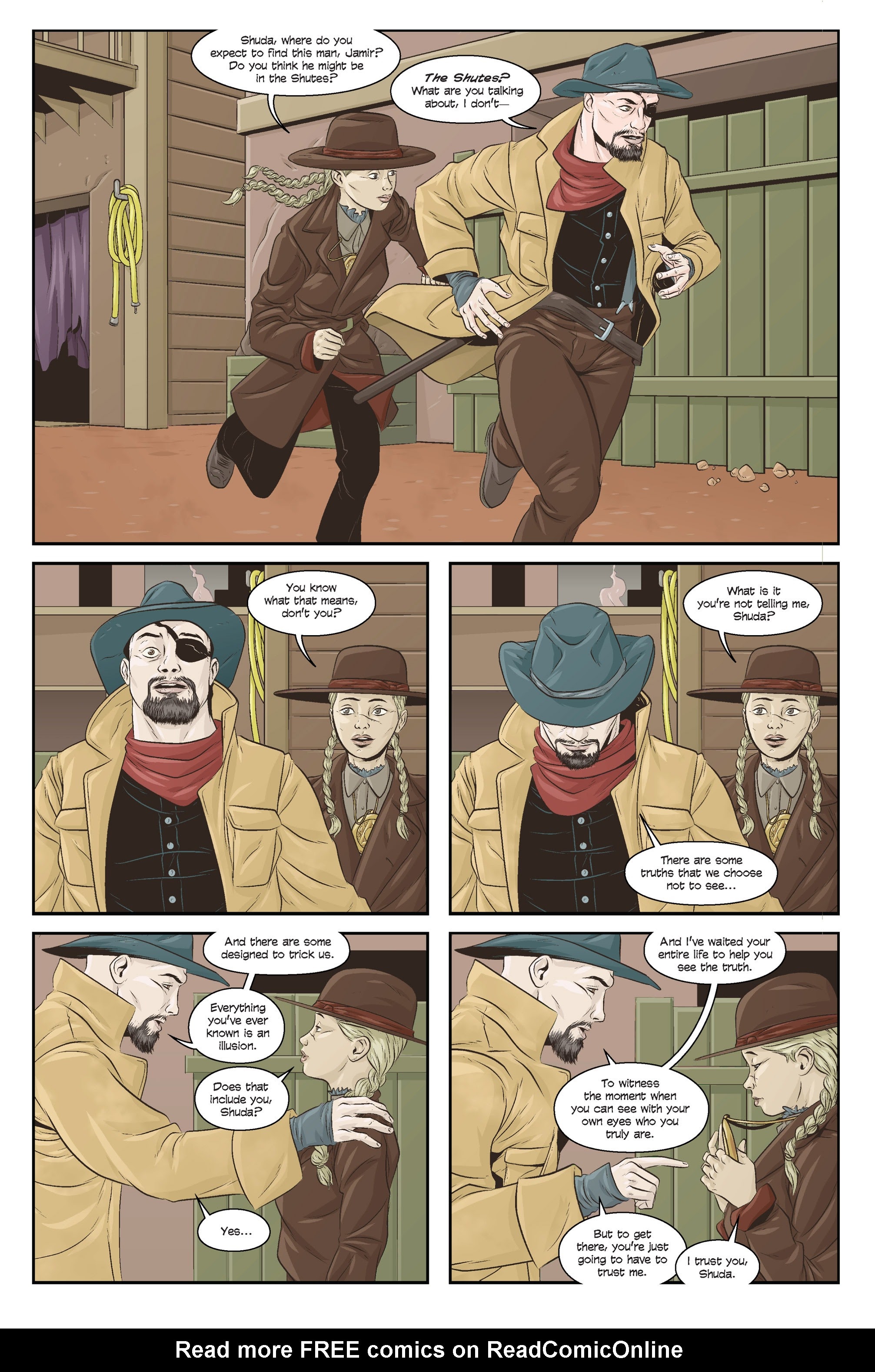 Read online Skinned comic -  Issue #5 - 12