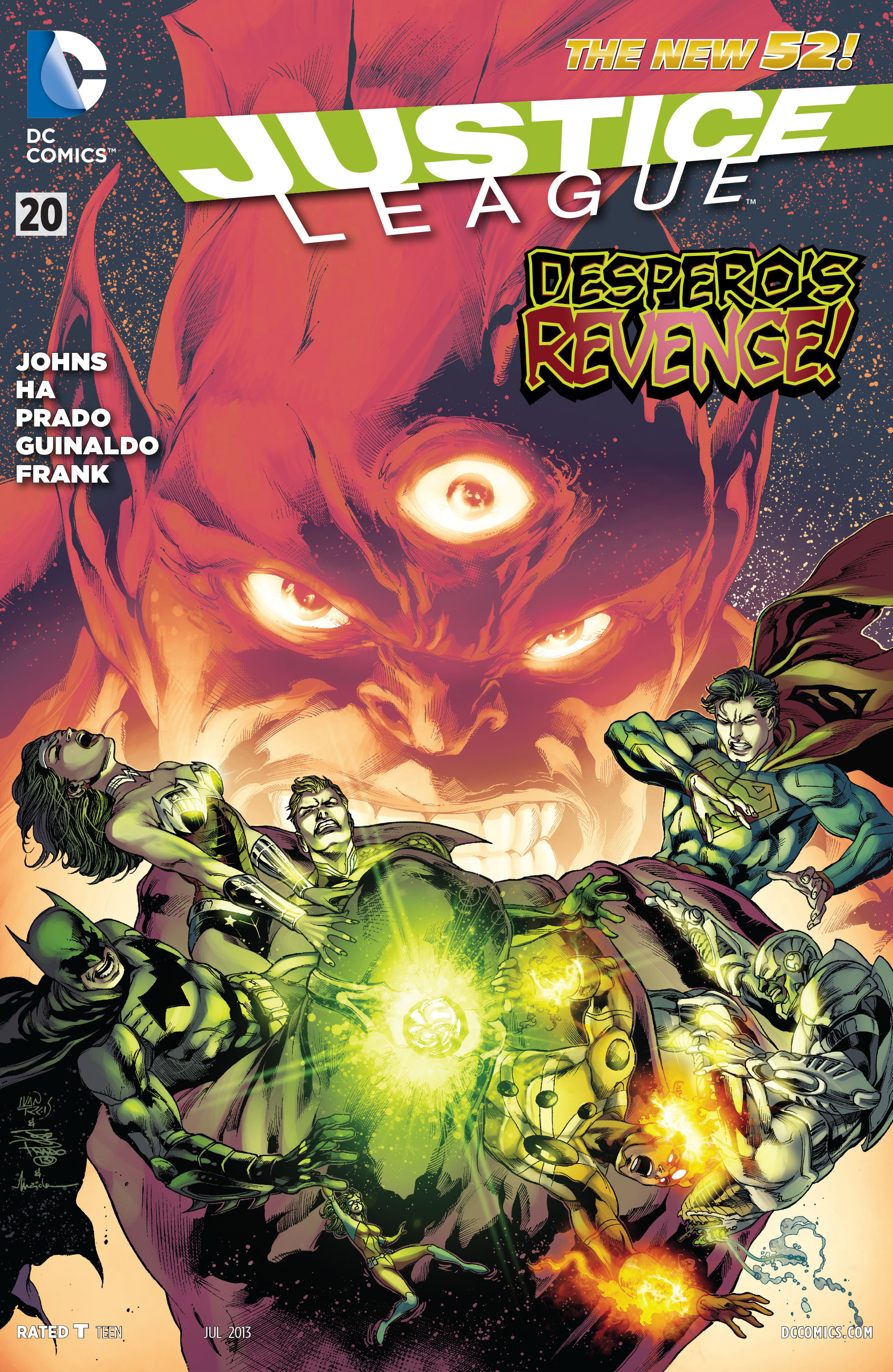 Read online Justice League (2011) comic -  Issue #20 - 2