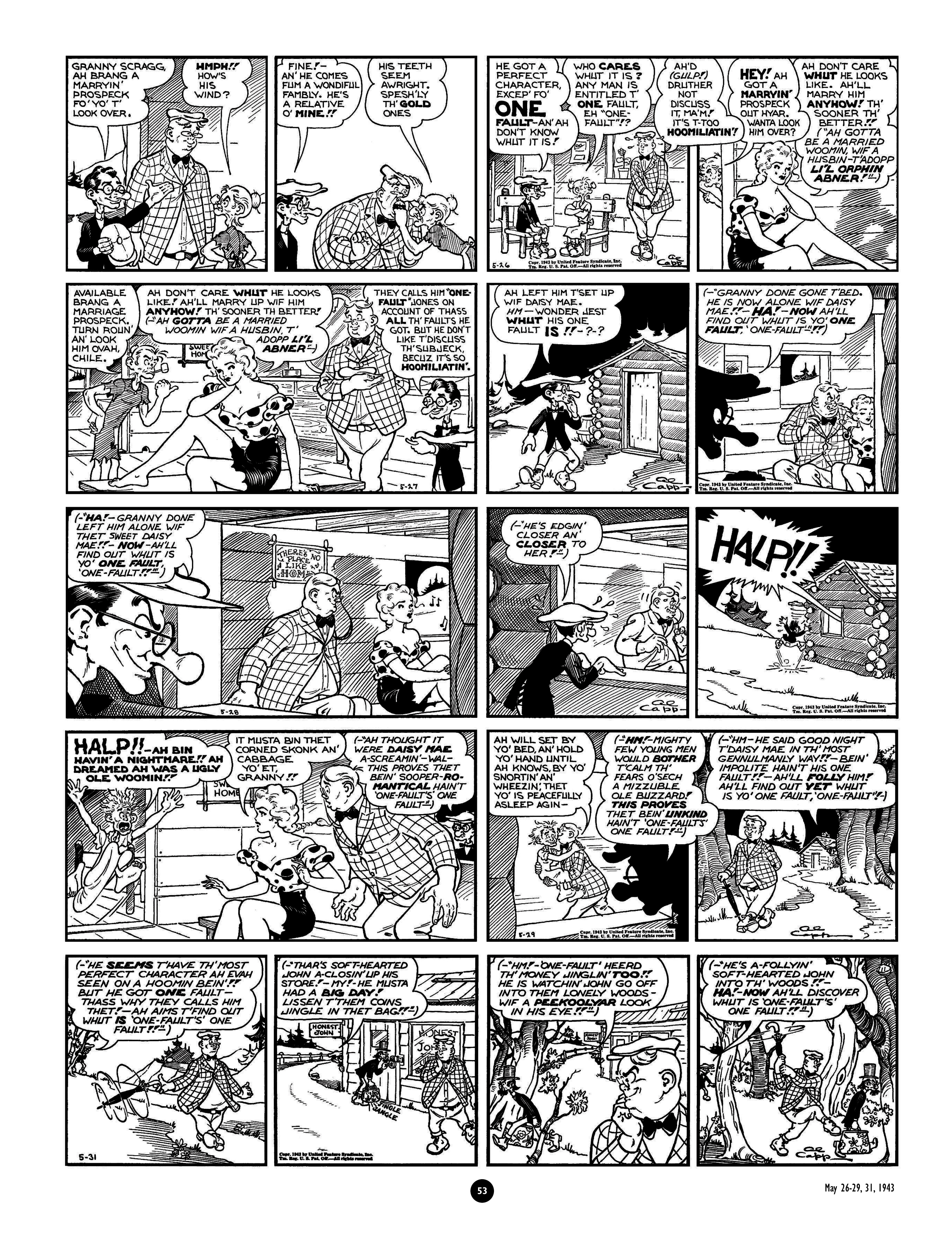 Read online Al Capp's Li'l Abner Complete Daily & Color Sunday Comics comic -  Issue # TPB 5 (Part 1) - 54