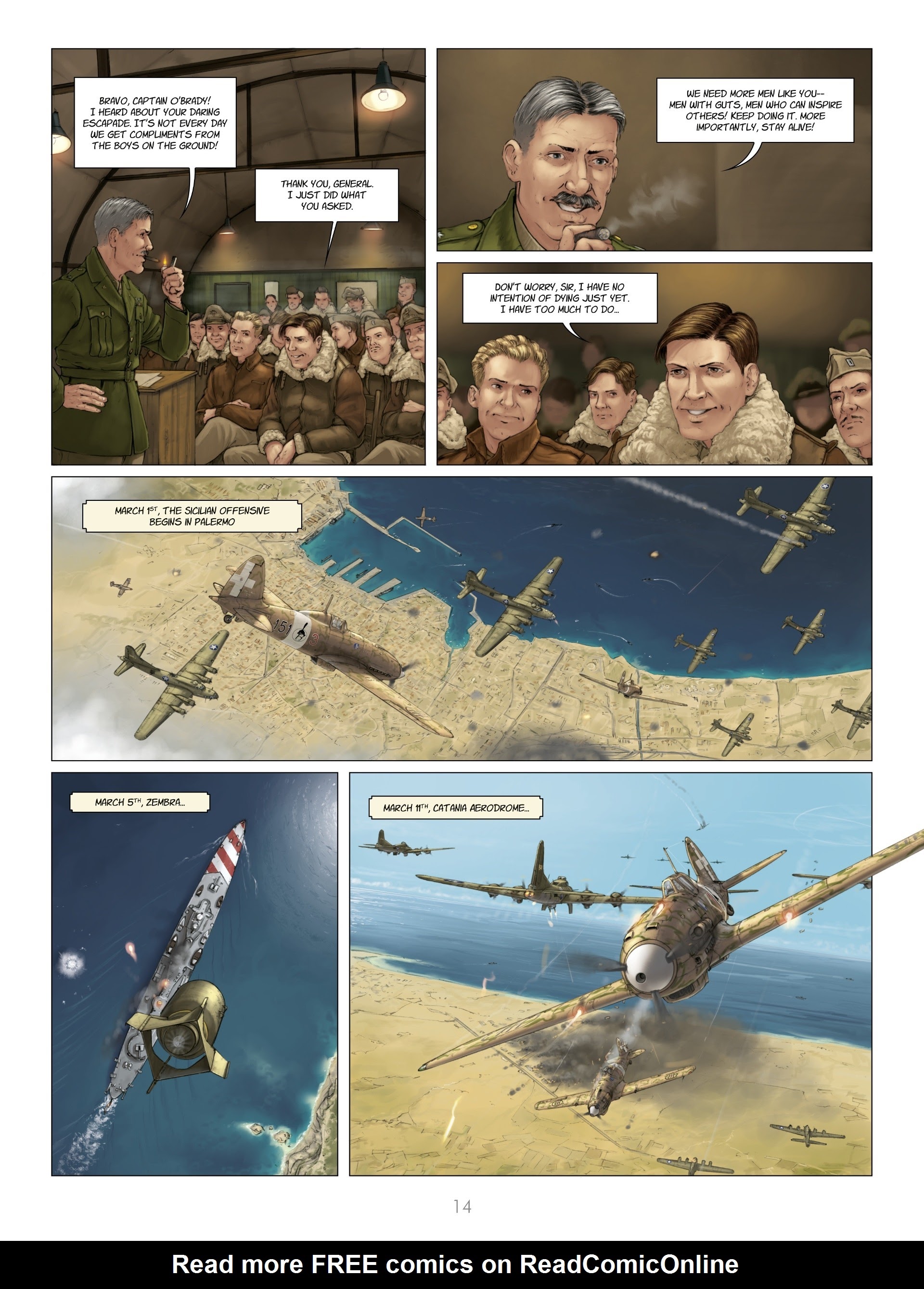 Read online Wings of War Eagle comic -  Issue #3 - 16