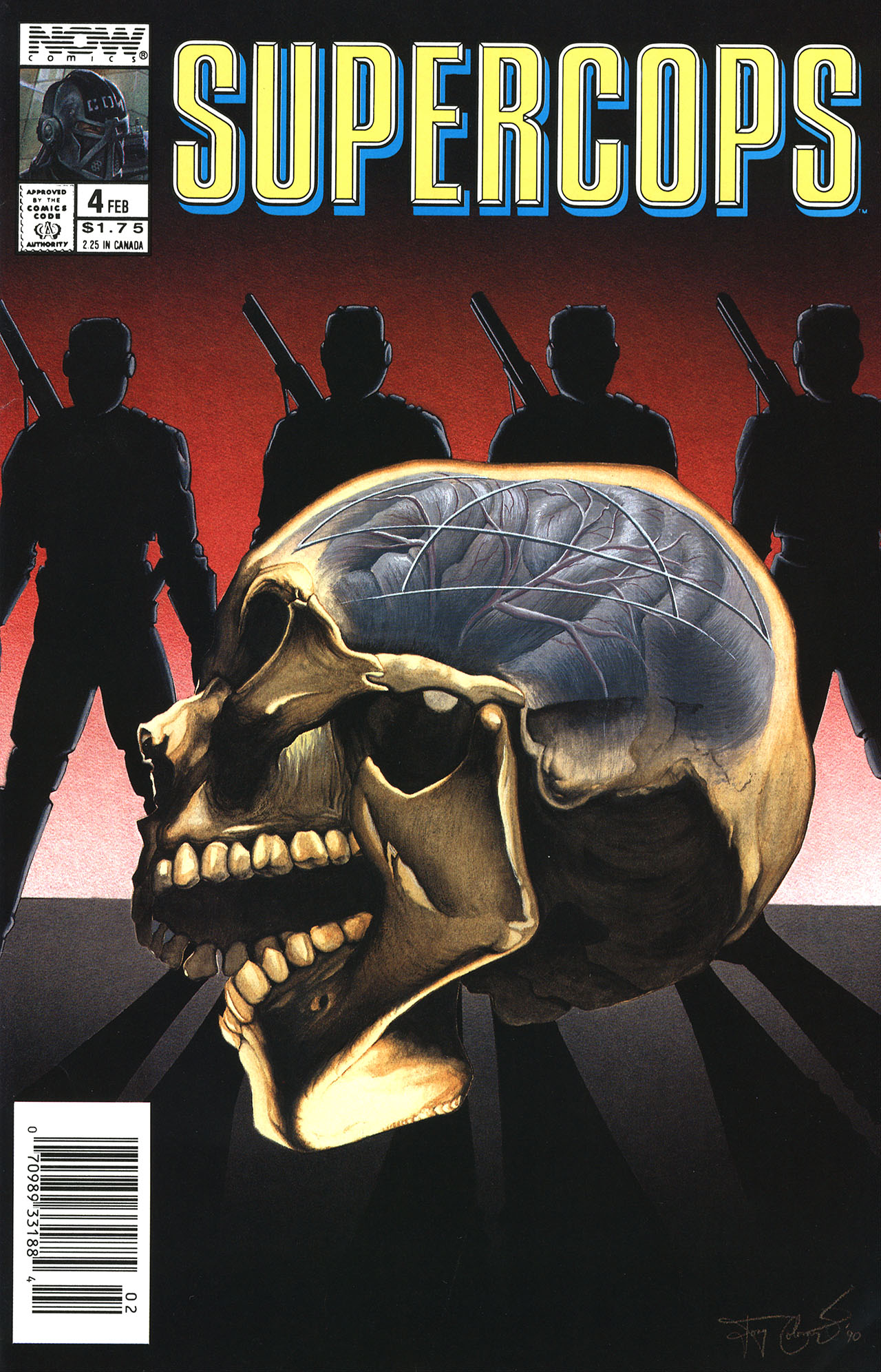 Read online Supercops comic -  Issue #4 - 1