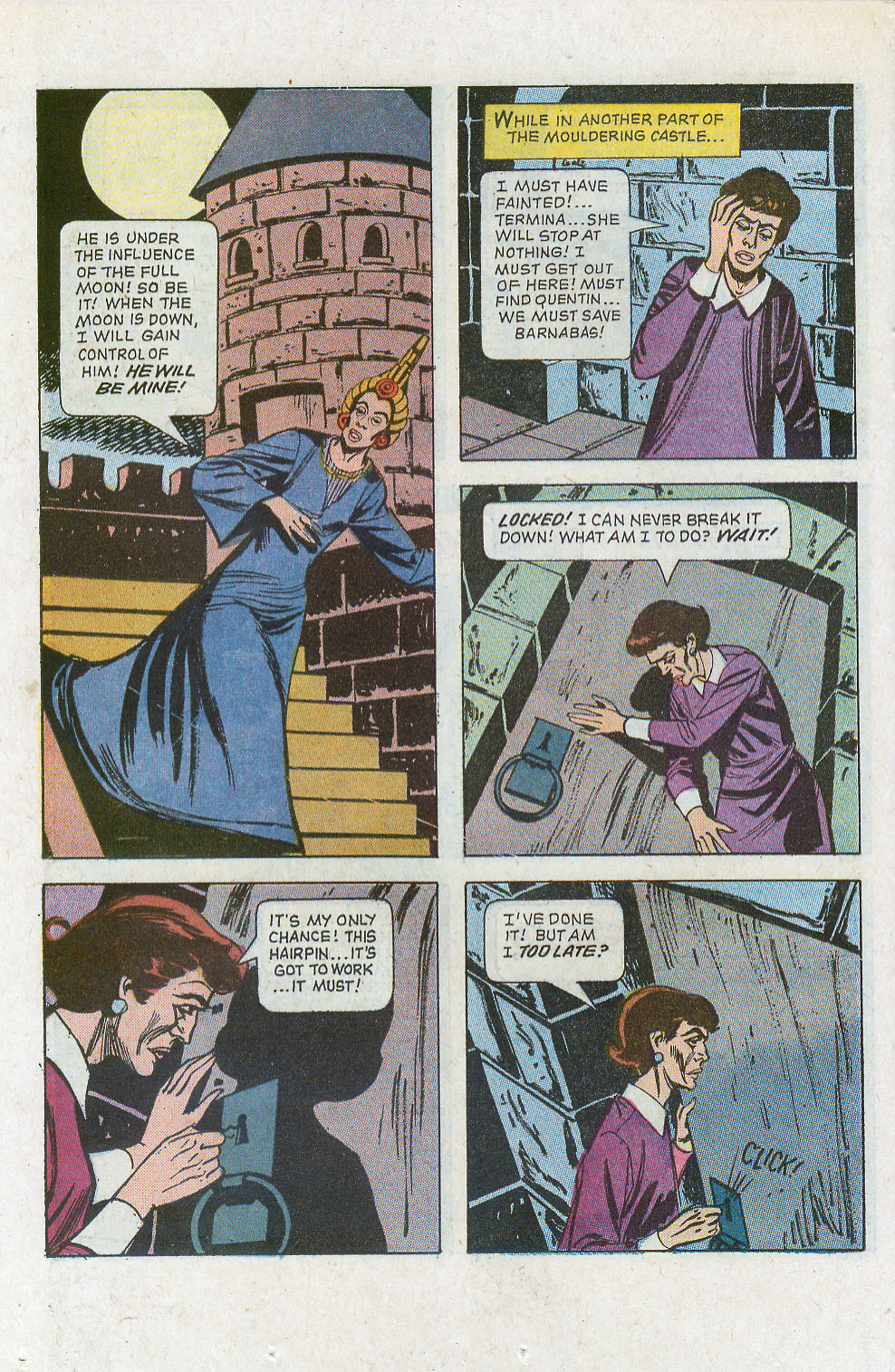 Read online Dark Shadows (1969) comic -  Issue #10 - 26