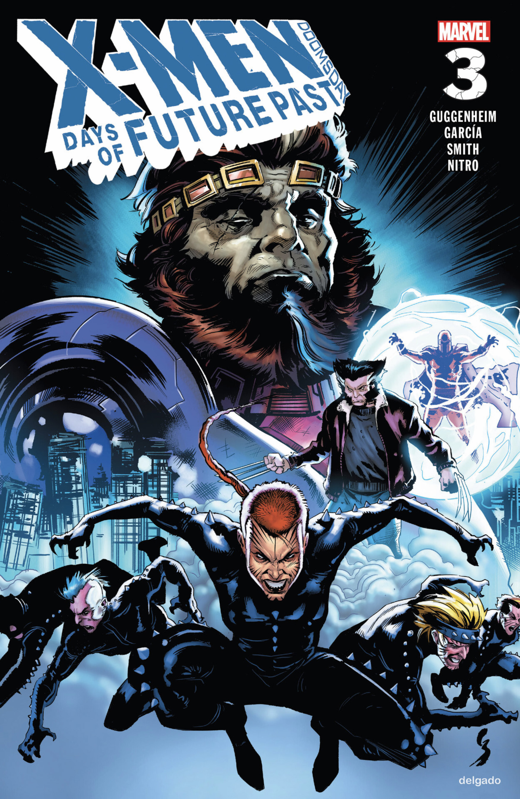 Read online X-Men: Days of Future Past: Doomsday comic -  Issue #3 - 1