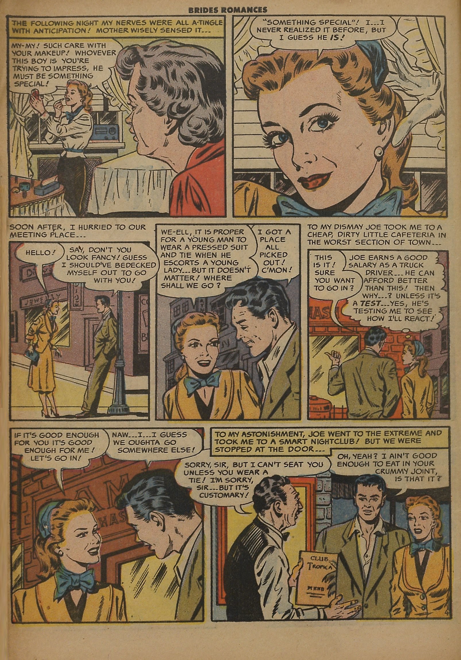 Read online Brides Romances comic -  Issue #1 - 6