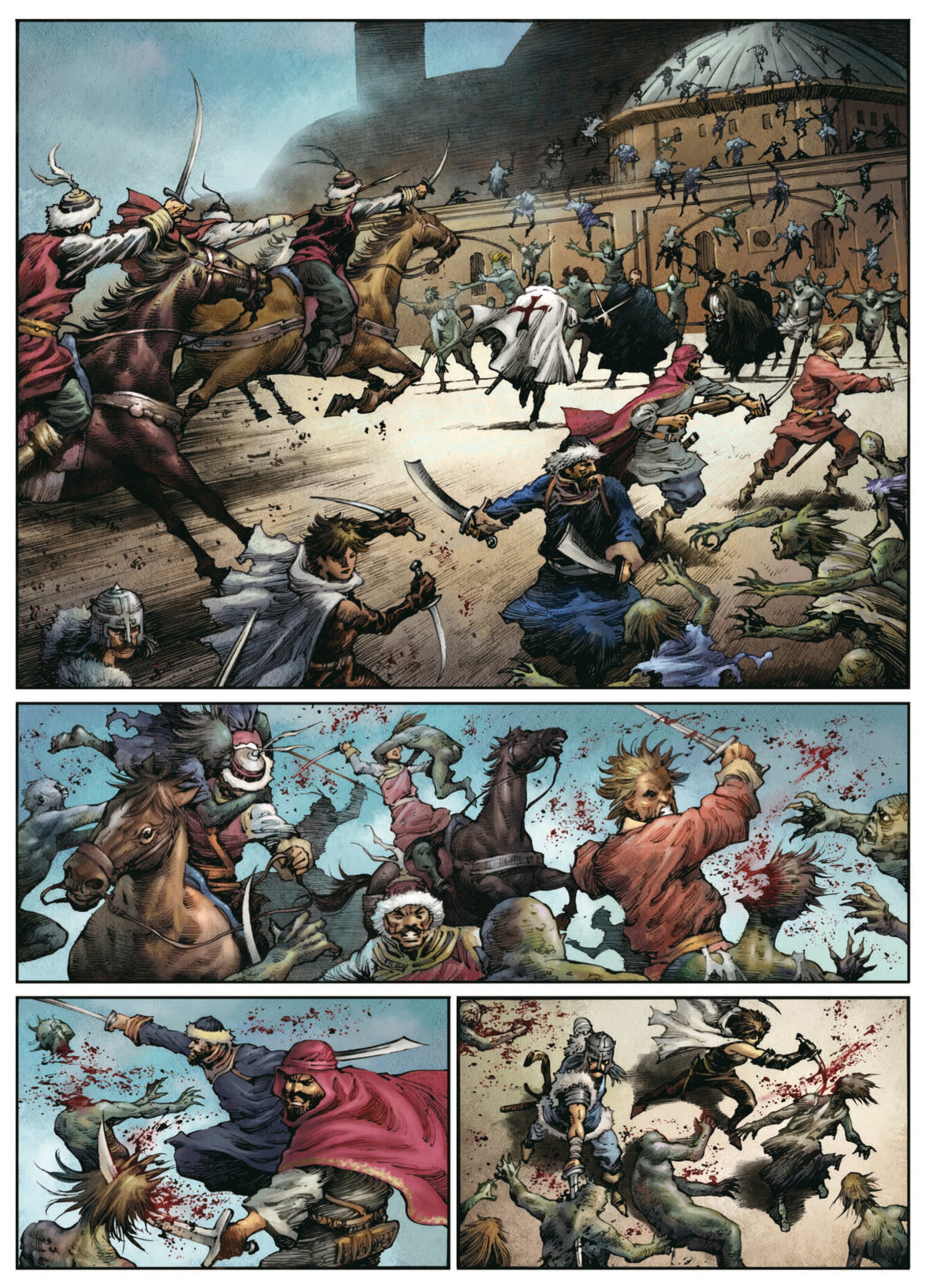 Read online Crusades comic -  Issue #3 - 50