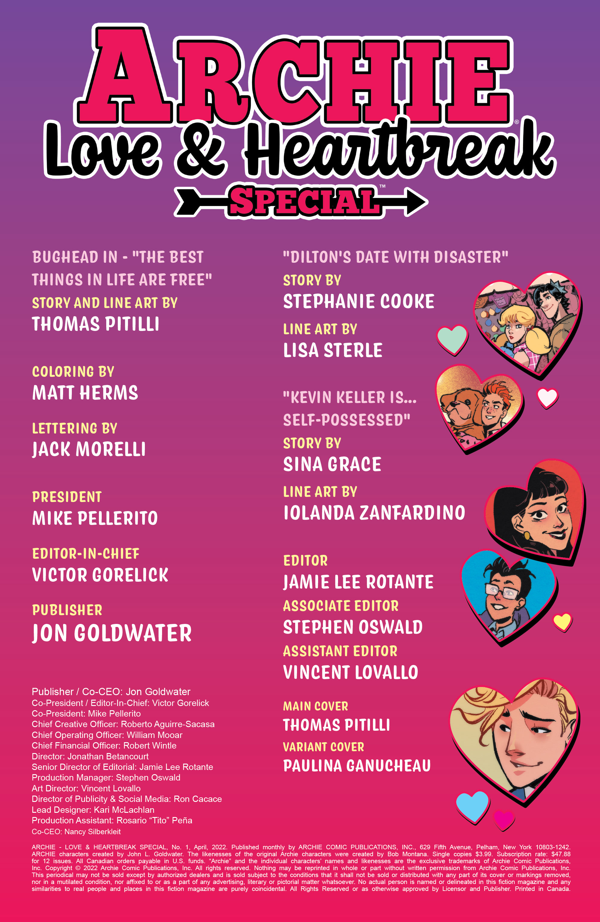 Read online Archie Love & Heartbreak Special comic -  Issue # Full - 2