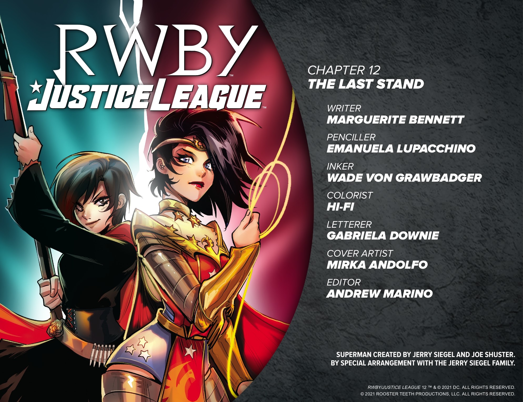 Read online RWBY/Justice League comic -  Issue #12 - 3