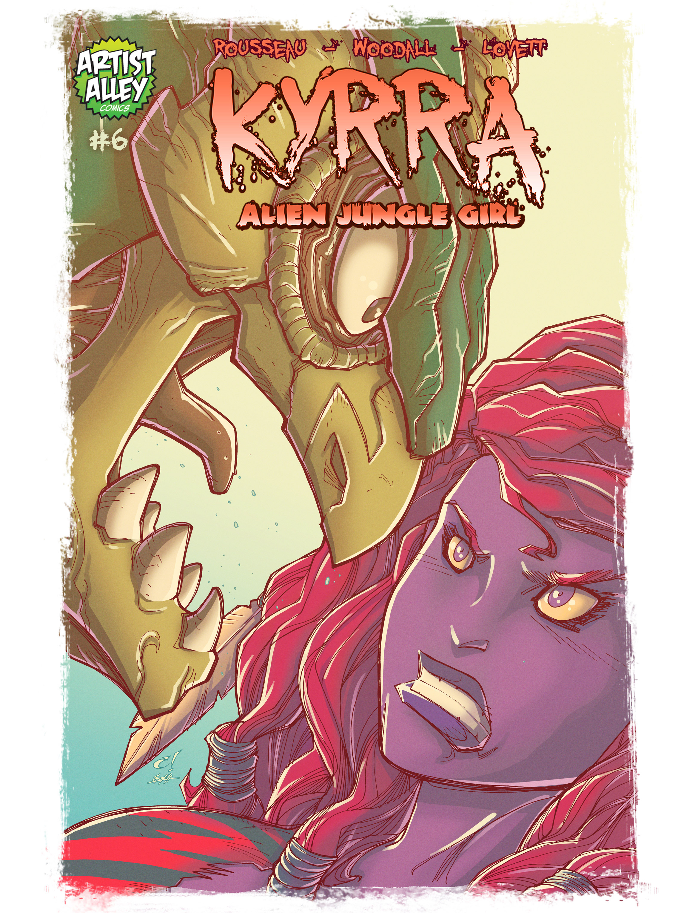 Read online Kyrra: Alien Jungle Girl comic -  Issue #6 - 1