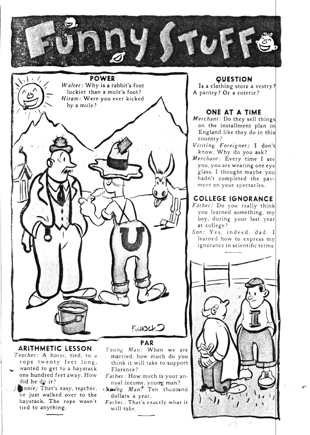 Read online Funny Pages comic -  Issue #33 - 30