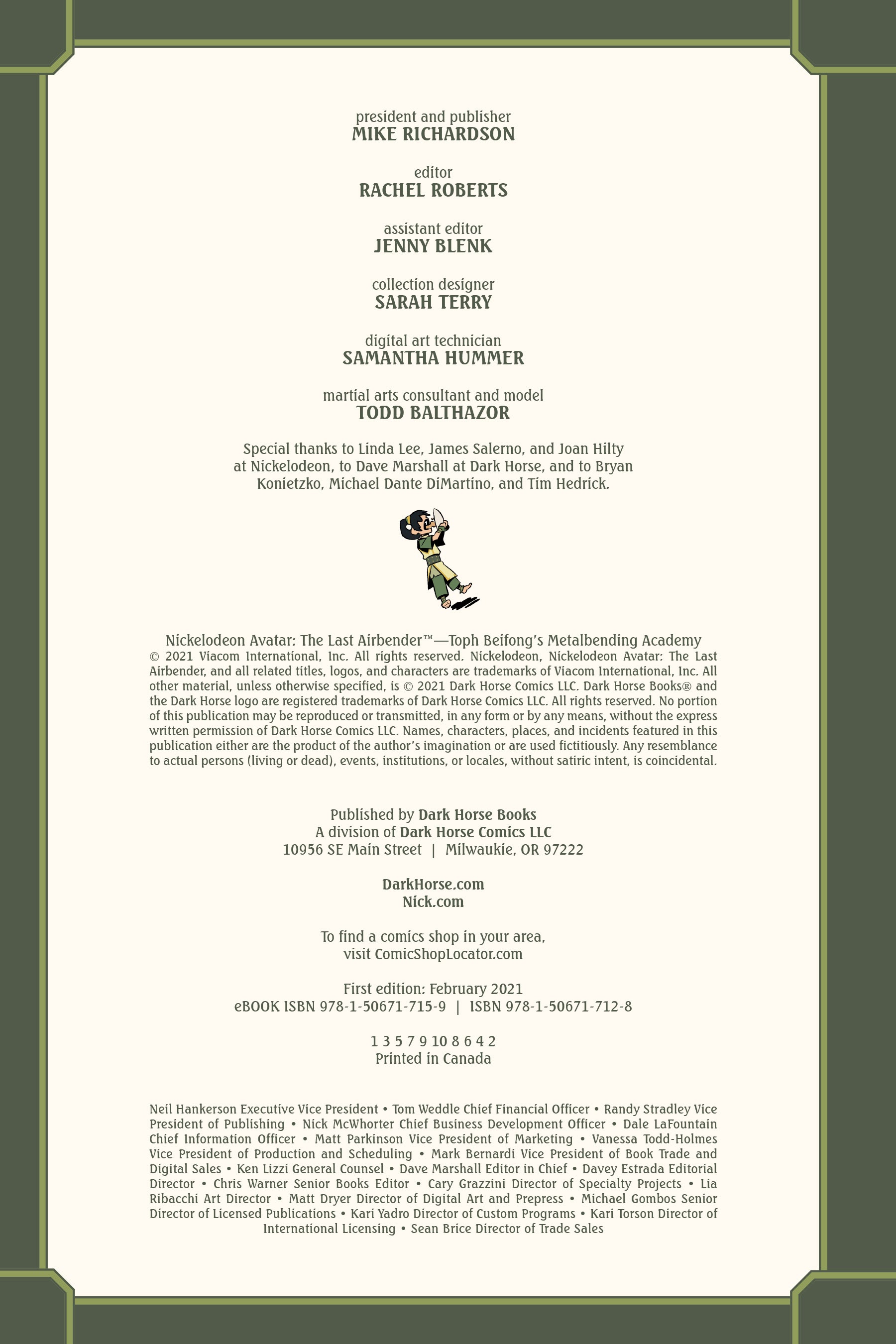 Read online Nickelodeon Avatar: The Last Airbender - Toph Beifong's Metalbending Academy comic -  Issue # TPB - 5