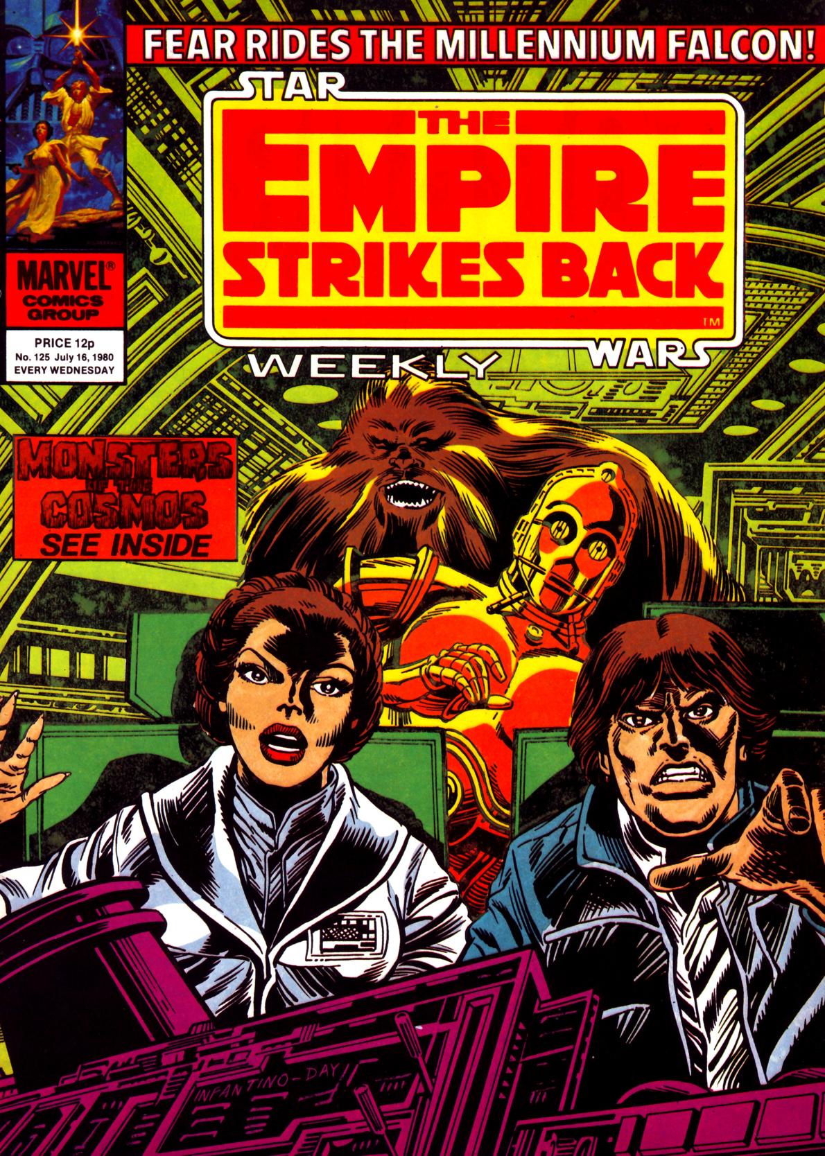 Read online Star Wars Weekly: The Empire Strikes Back comic -  Issue #125 - 1