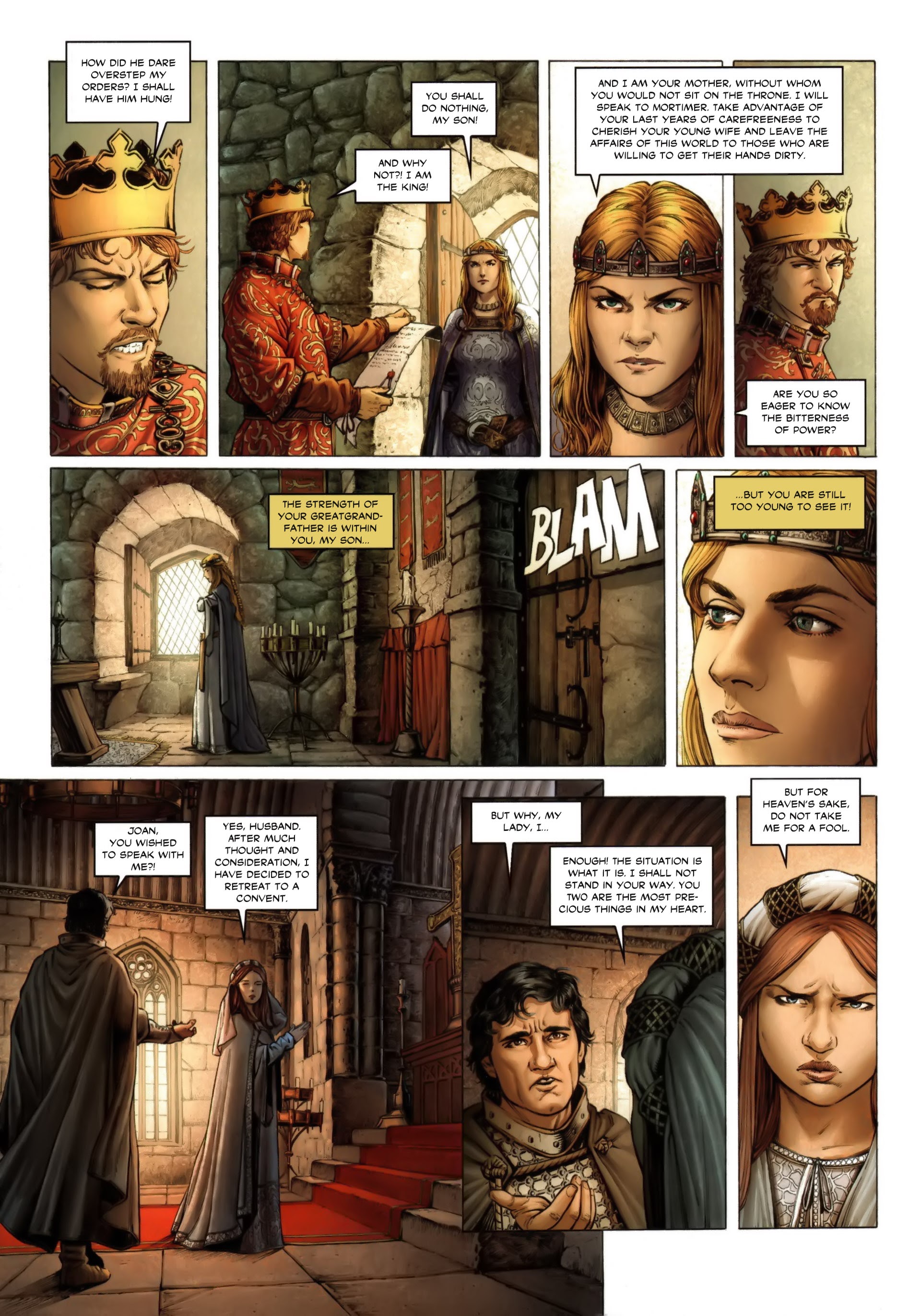 Read online Isabella: She-Wolf of France comic -  Issue #2 - 49