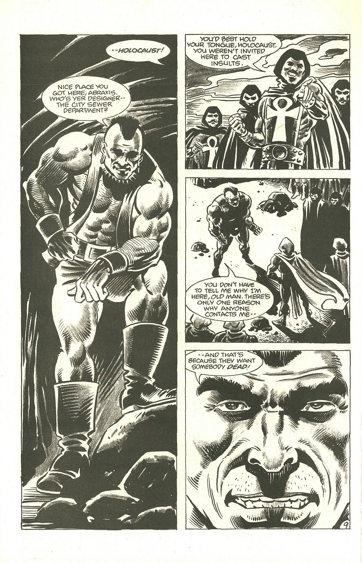 Read online Dark Wolf comic -  Issue #1 - 11