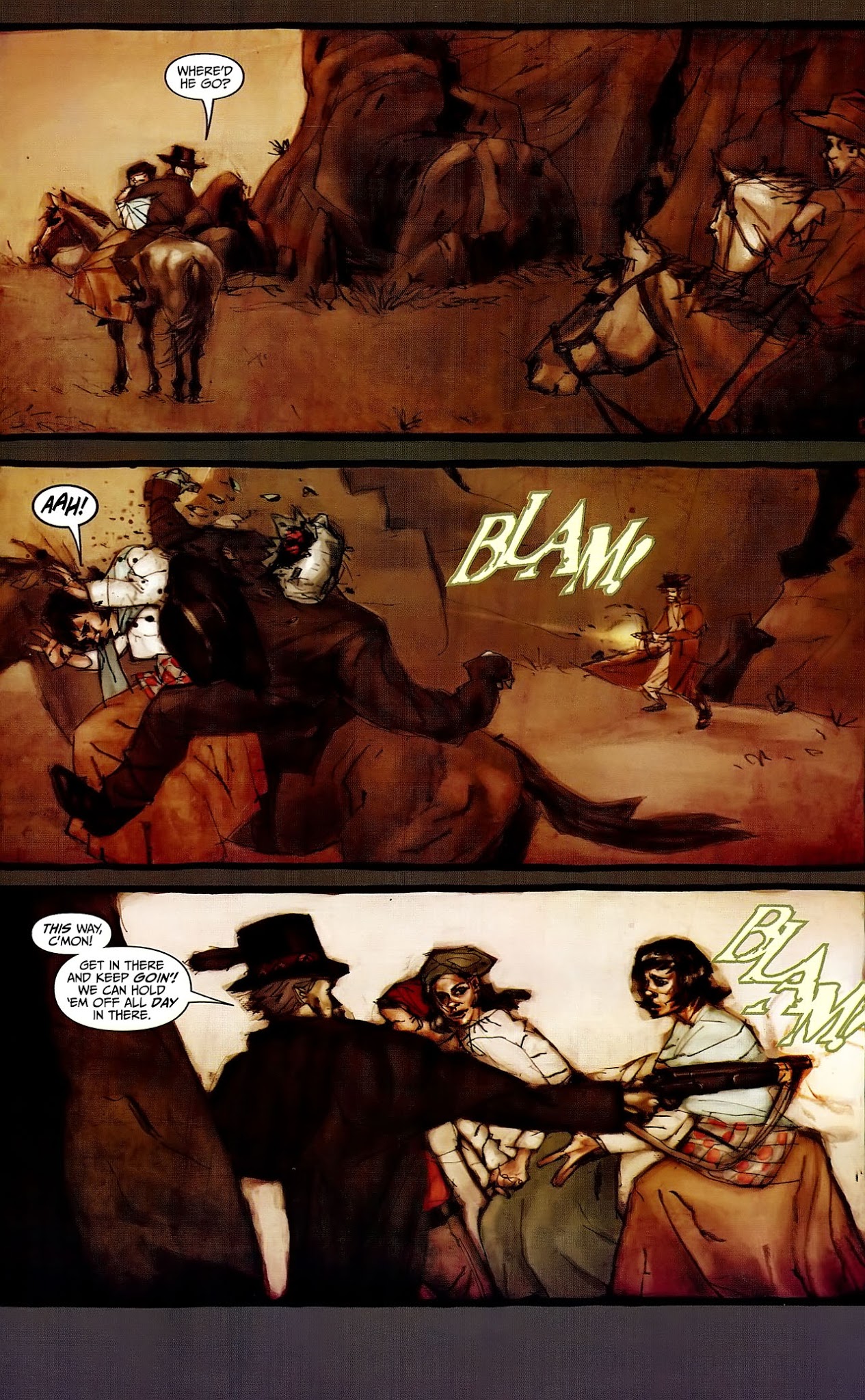 Read online Graveslinger comic -  Issue #1 - 21