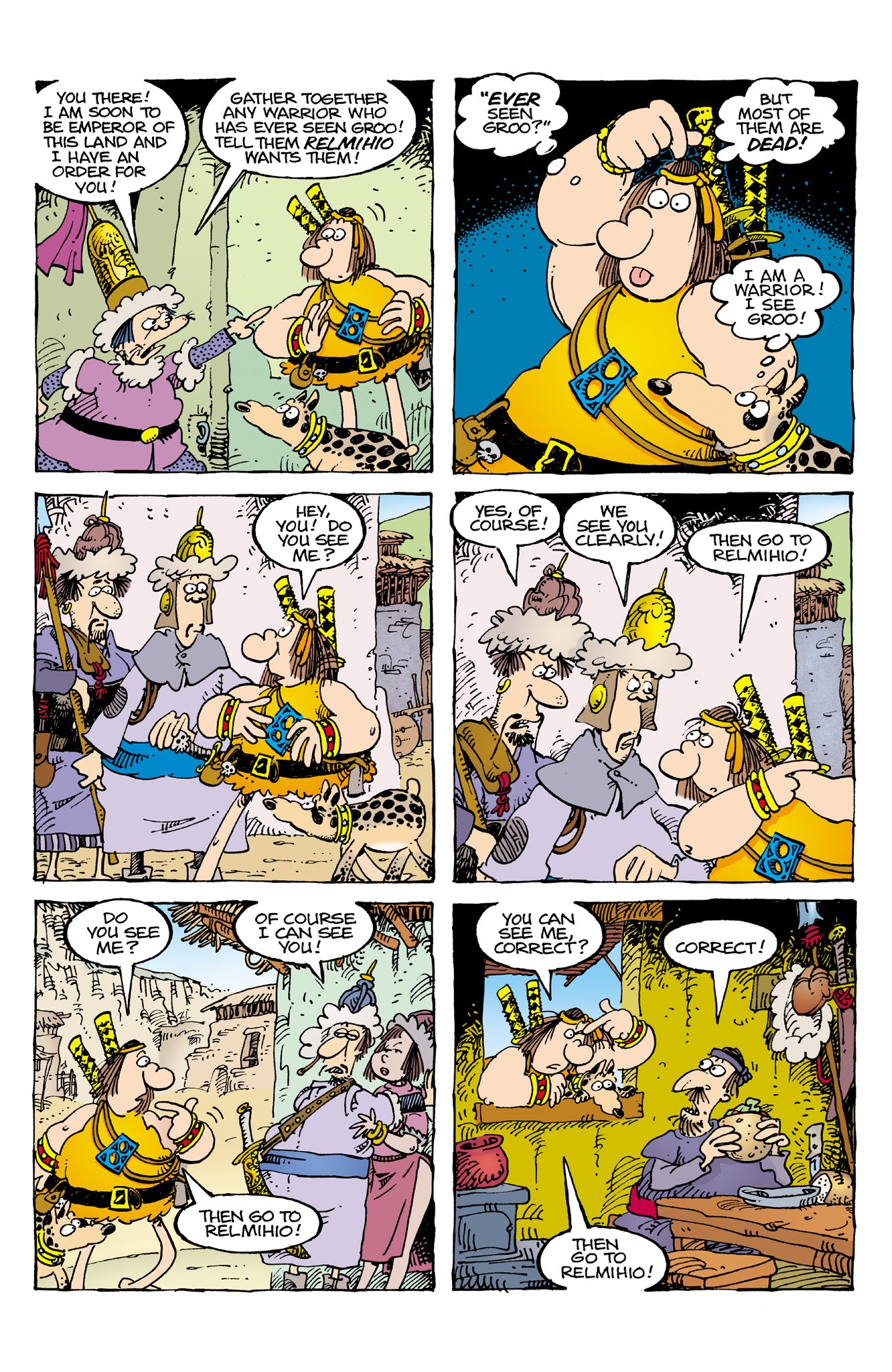 Read online Sergio Aragonés' Groo: Mightier Than the Sword comic -  Issue # _TPB - 58