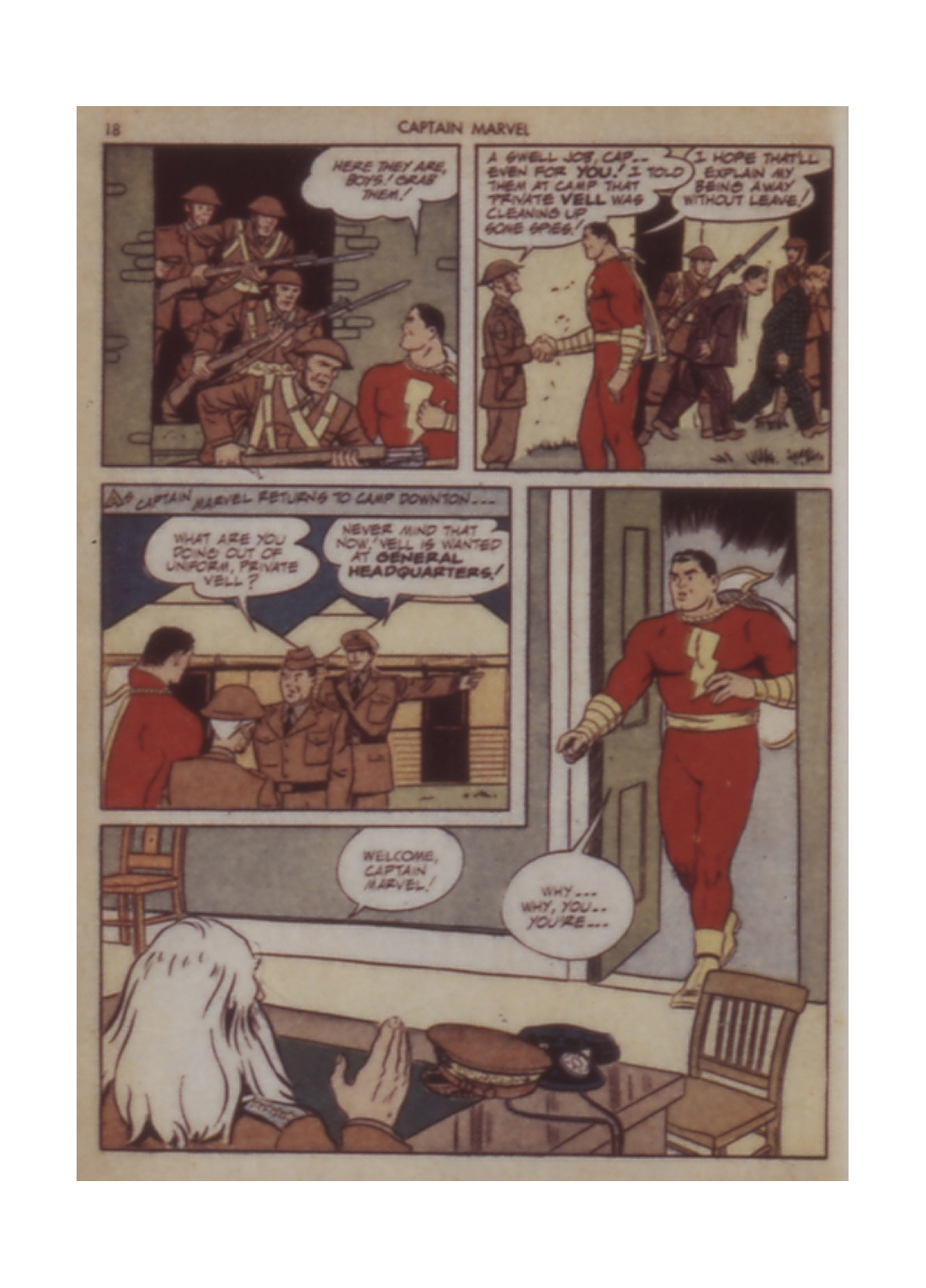 Read online Captain Marvel Adventures comic -  Issue #12 - 18