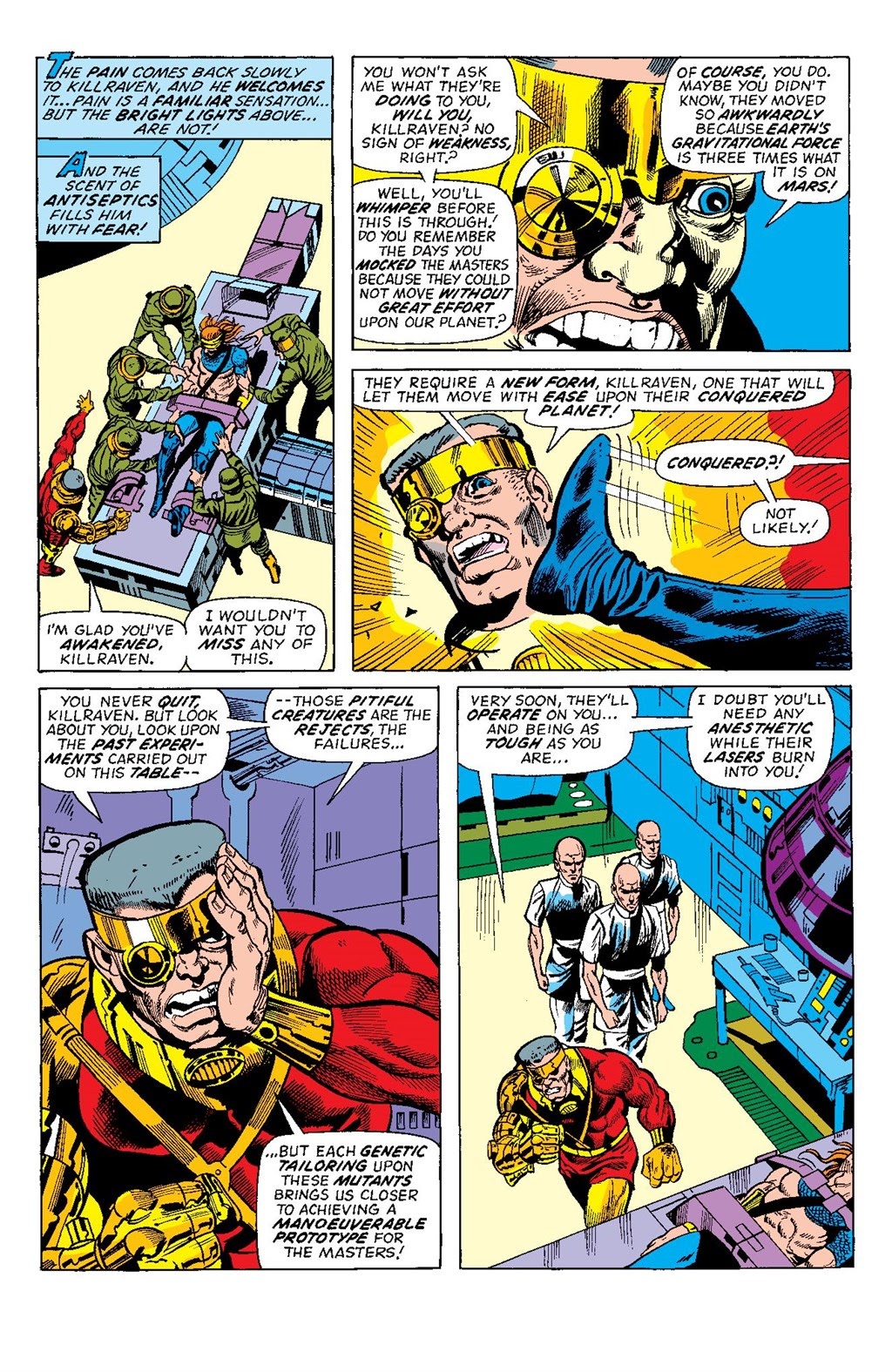 Read online Killraven Epic Collection: Warrior of the Worlds comic -  Issue # TPB (Part 1) - 71