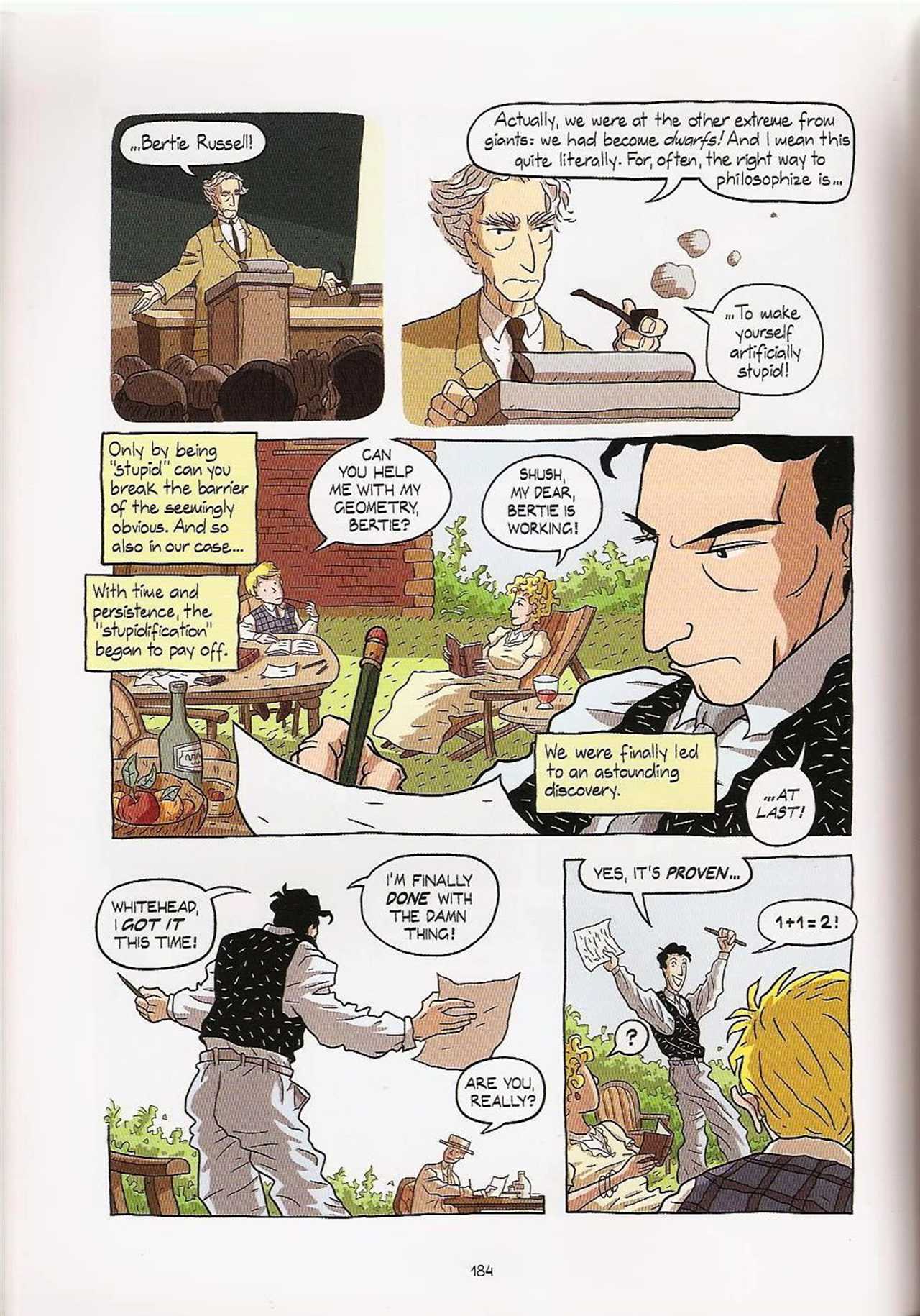 Read online Logicomix comic -  Issue # TPB - 175