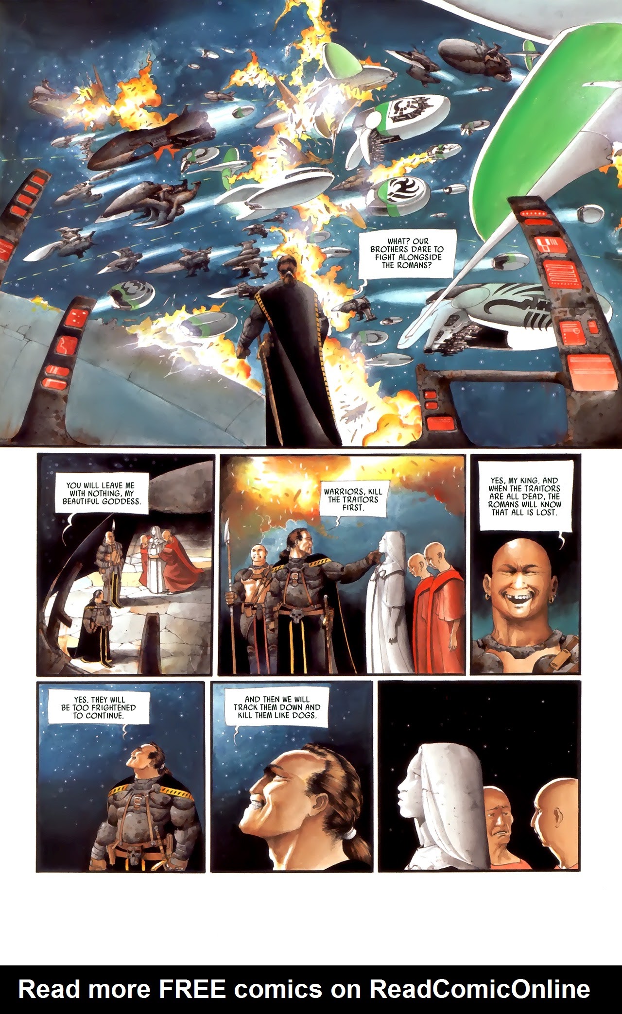 Read online Scourge Of The Gods: The Fall comic -  Issue #1 - 21