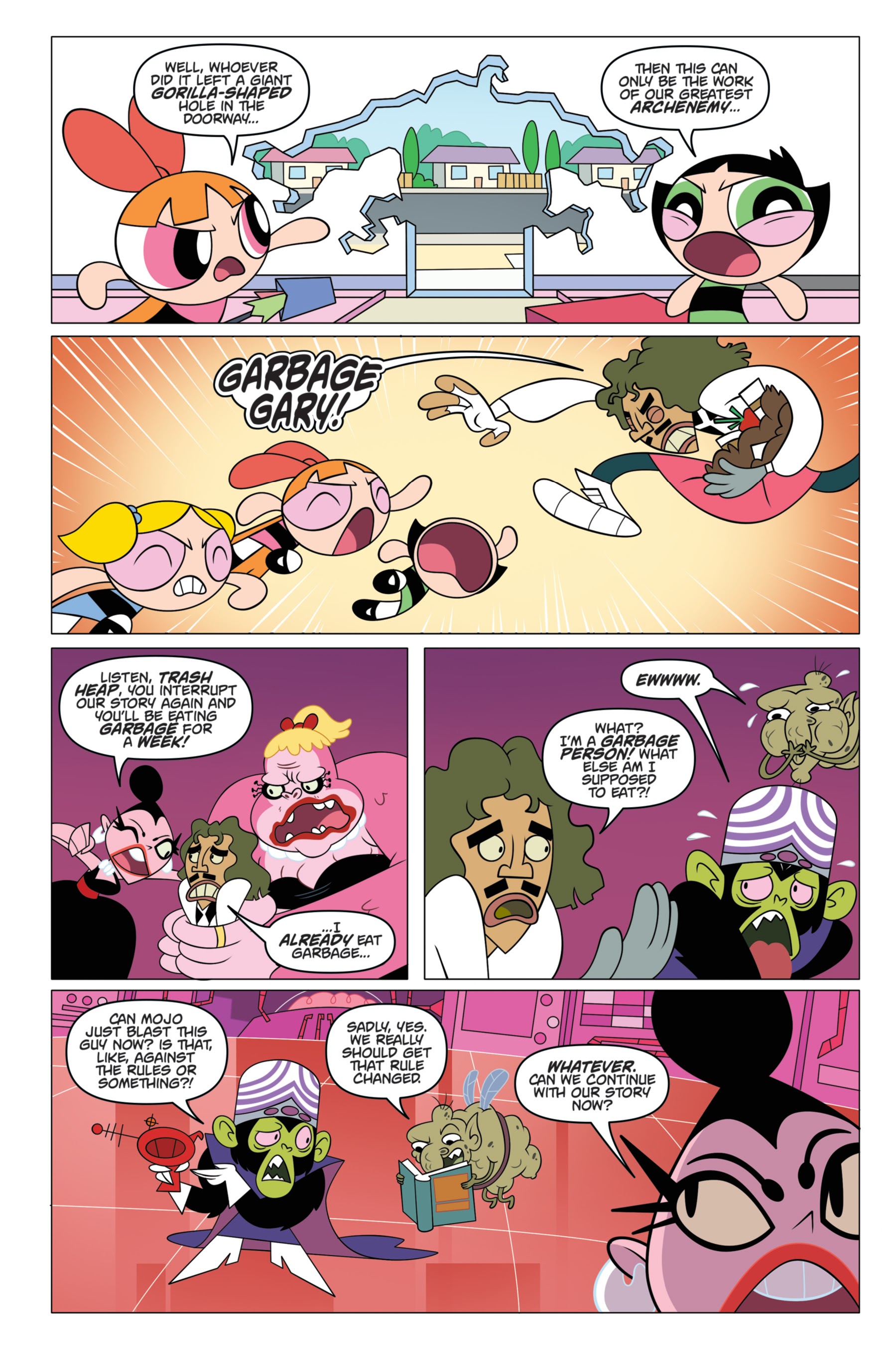 Read online The Powerpuff Girls: Bureau of Bad comic -  Issue # _TPB - 34