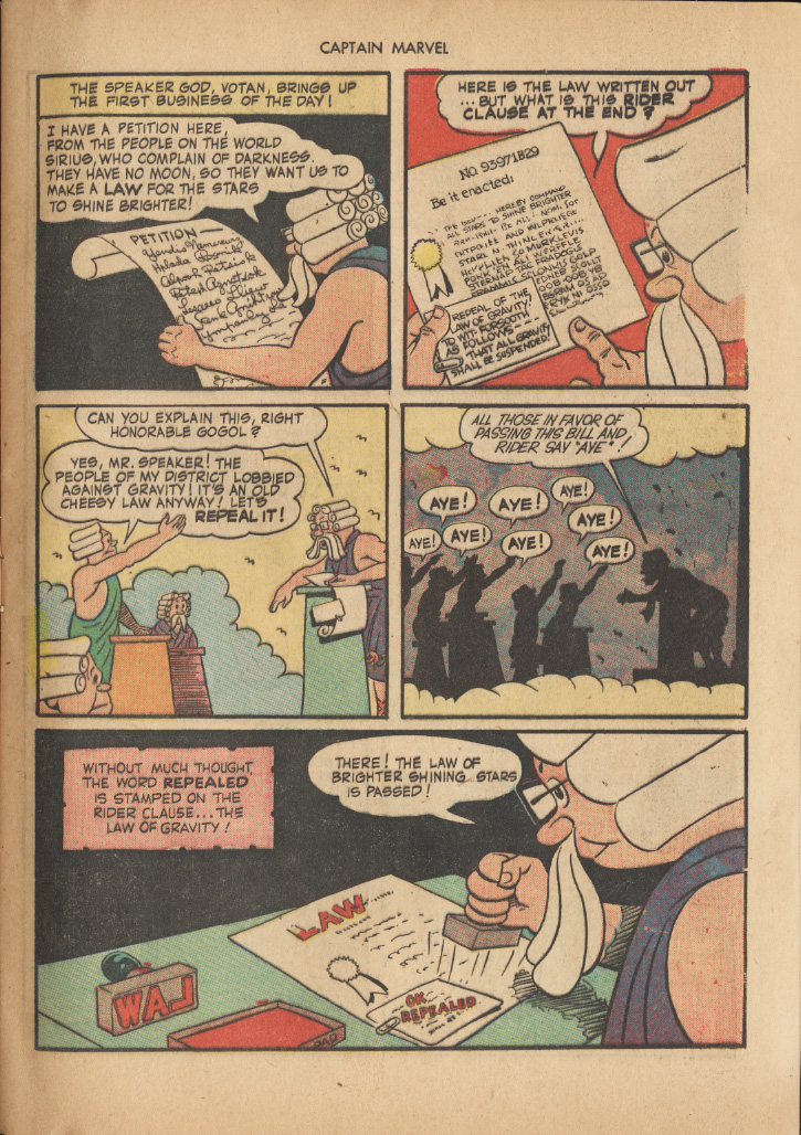 Read online Captain Marvel Adventures comic -  Issue #31 - 21