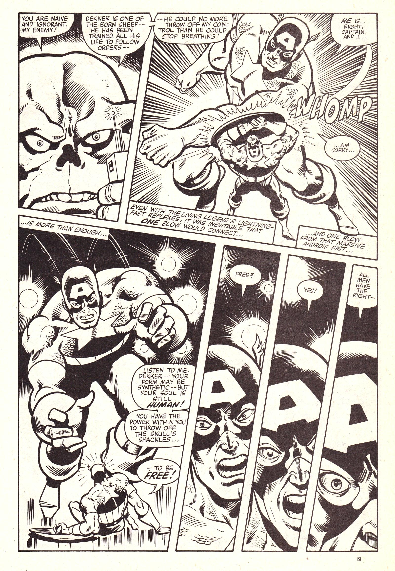 Read online Captain America (1981) comic -  Issue #38 - 19