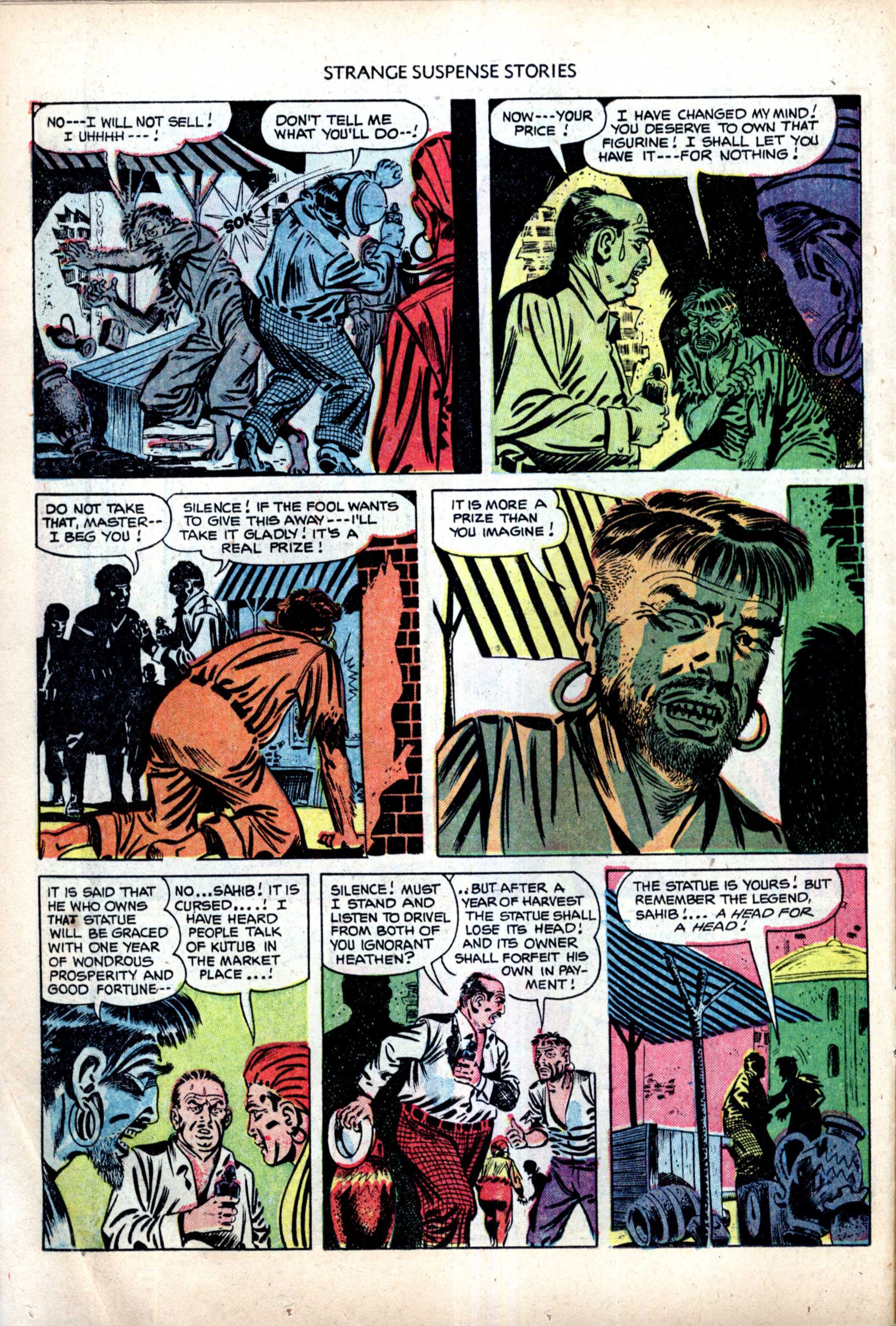 Read online Strange Suspense Stories (1952) comic -  Issue #1 - 14