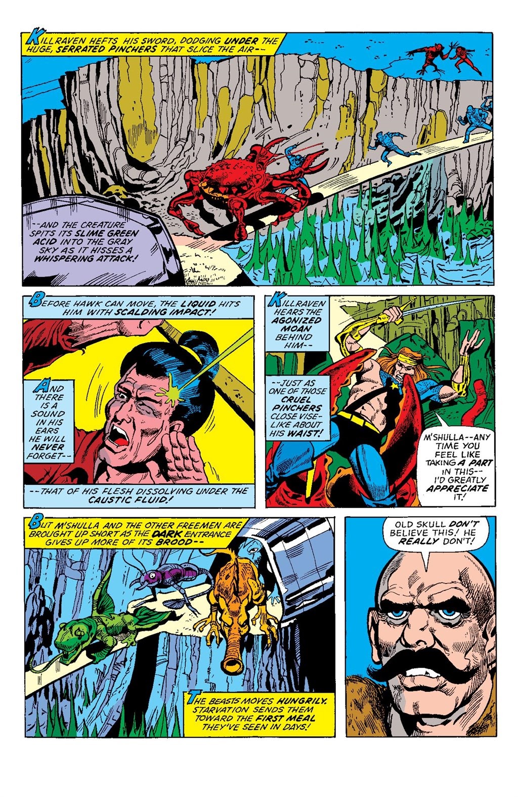 Read online Killraven Epic Collection: Warrior of the Worlds comic -  Issue # TPB (Part 1) - 81